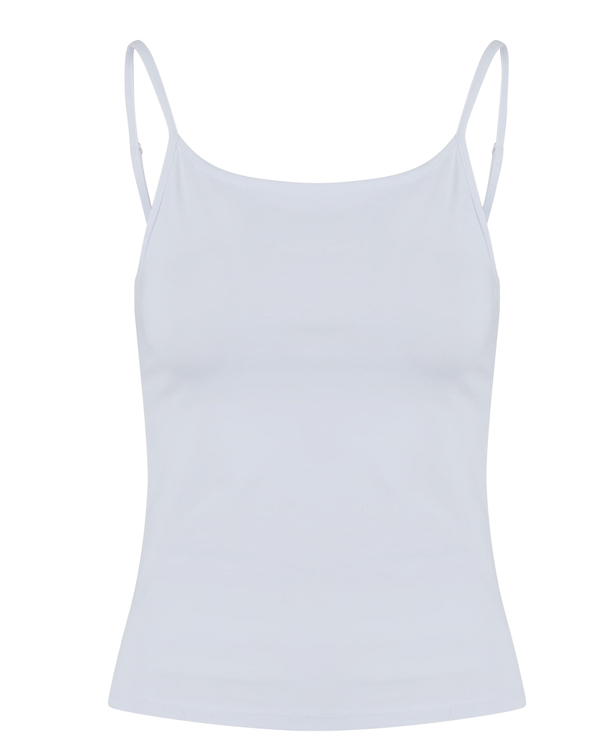 Build Your Brand Women’s stretch Jersey short slim top WHIT XS