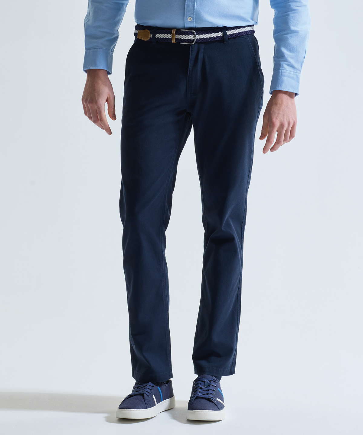 Men's Classic fit chinos worn