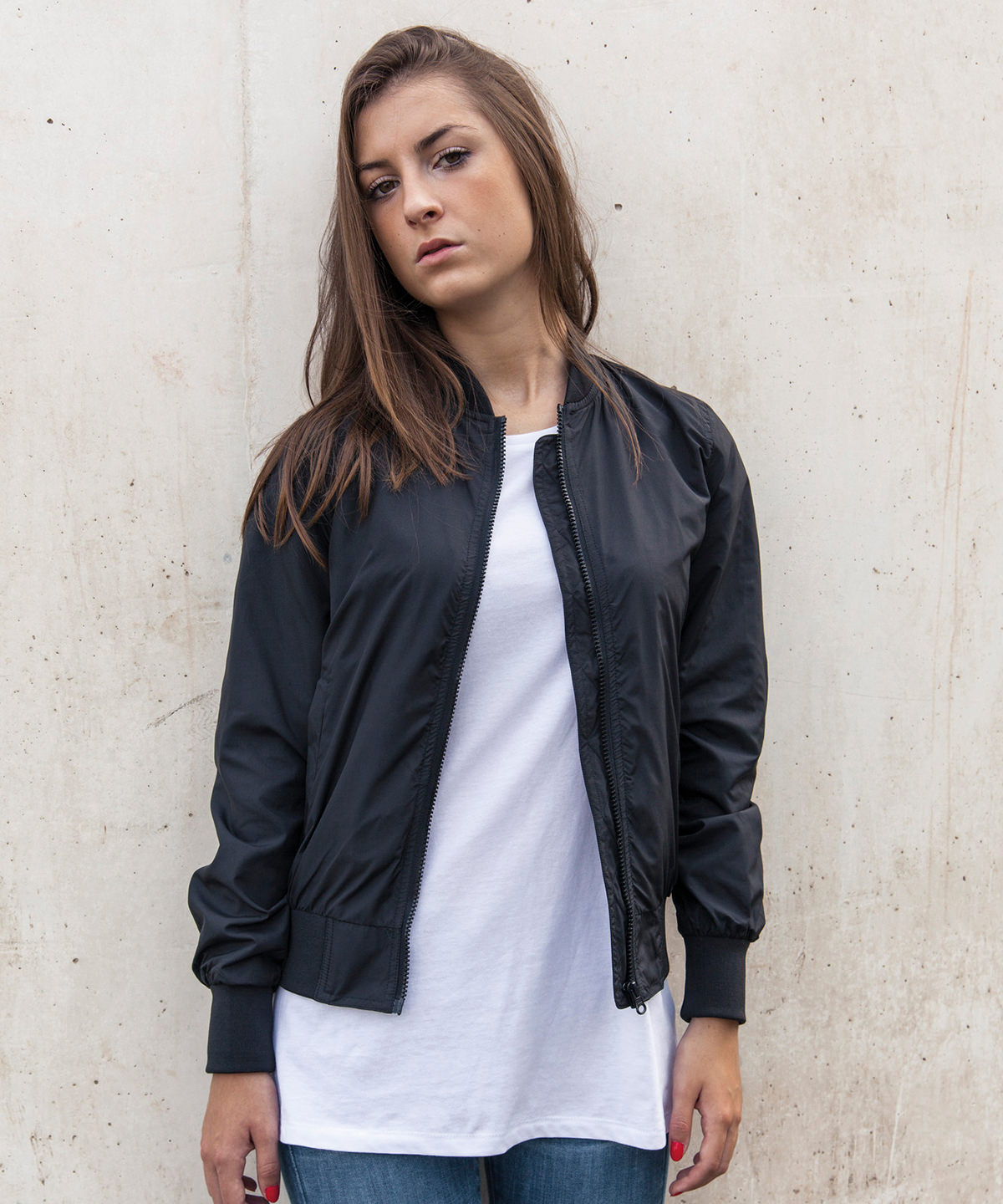 Picture of Women's nylon bomber jacket