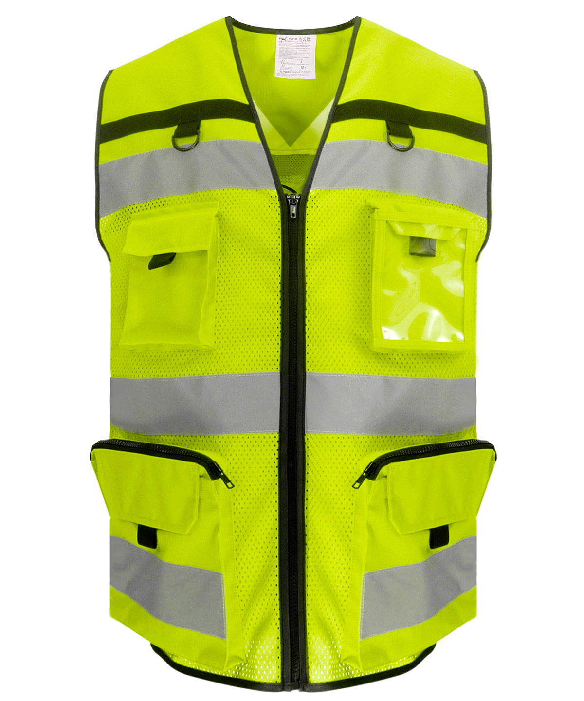 Hi-Vis Ripstop Tool Vest (Hvw108) Hi-vis Yellow Mesh Size XLarge
