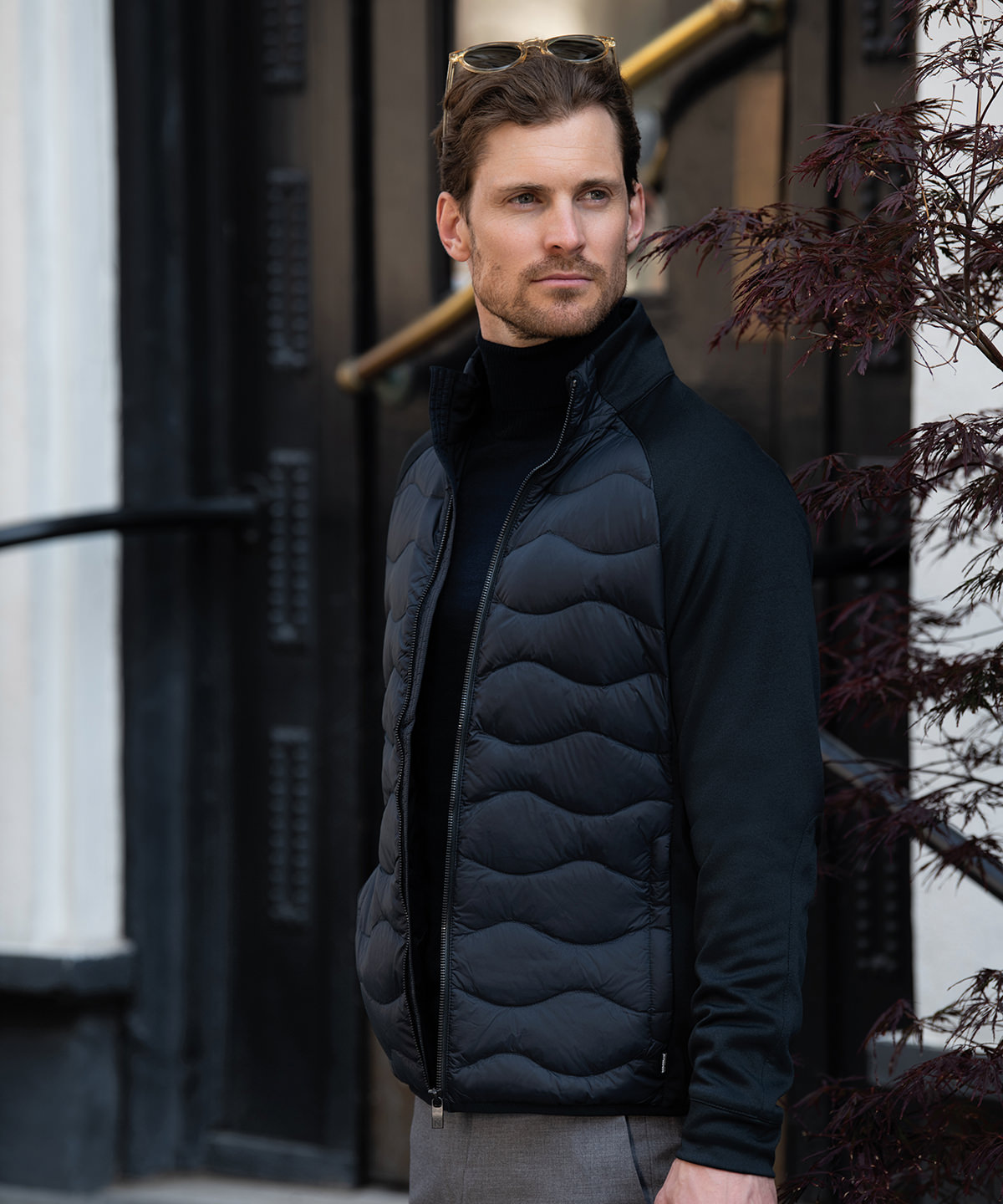 Stillwater – premium hybrid down jacket-Nimbus