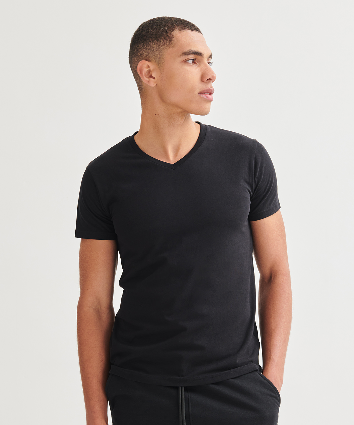 Picture of Men's feel good stretch v-neck t-shirt