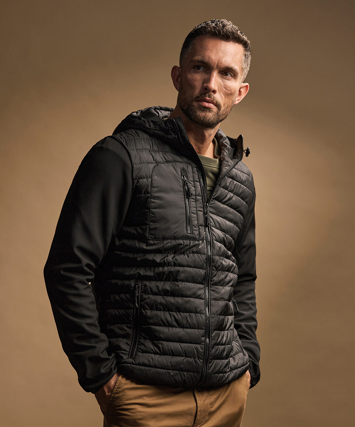 Hooded crossover jacket (9628) Hooded crossover jacket (9628)