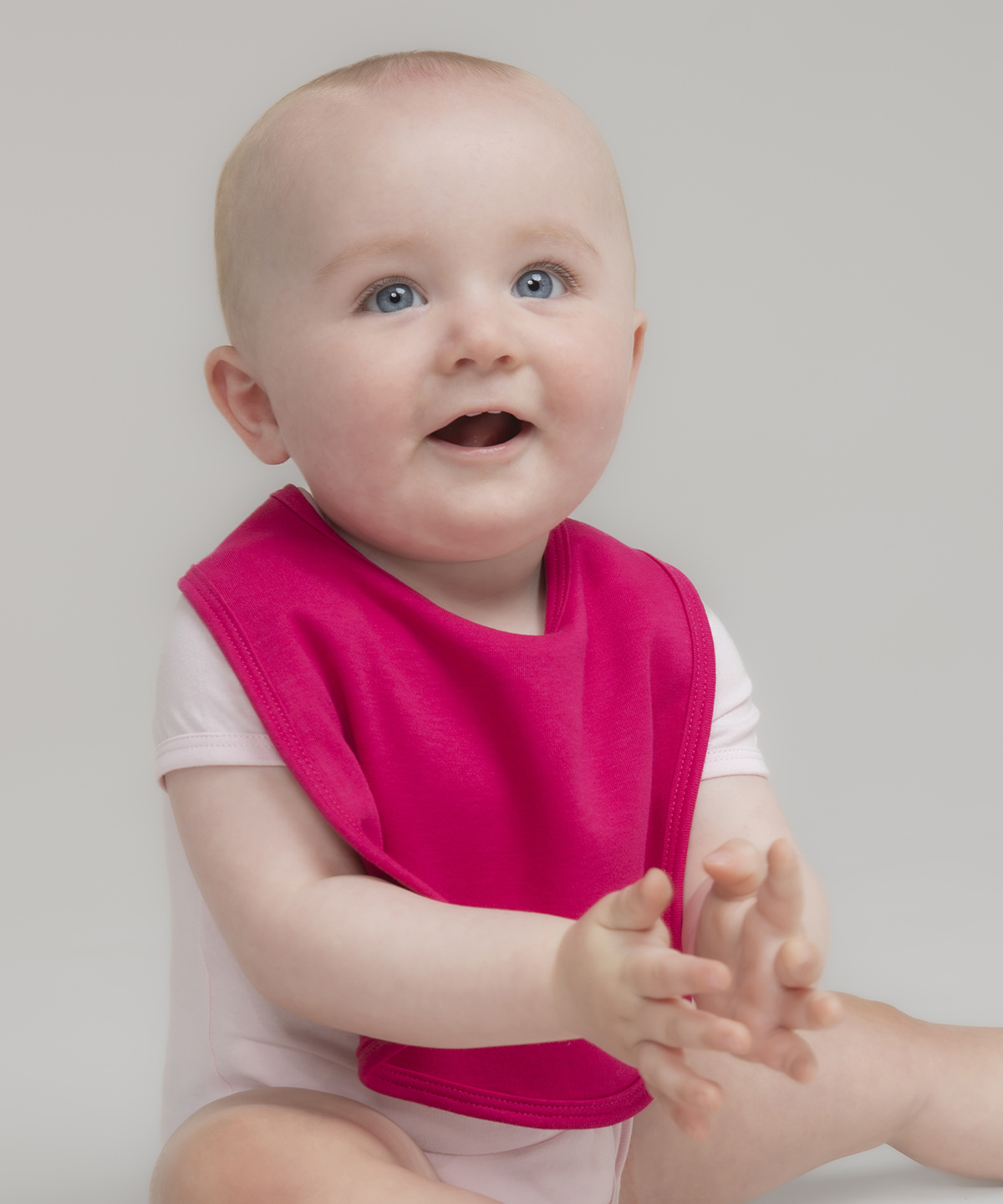 Plain and contrast bib Plain and contrast bib