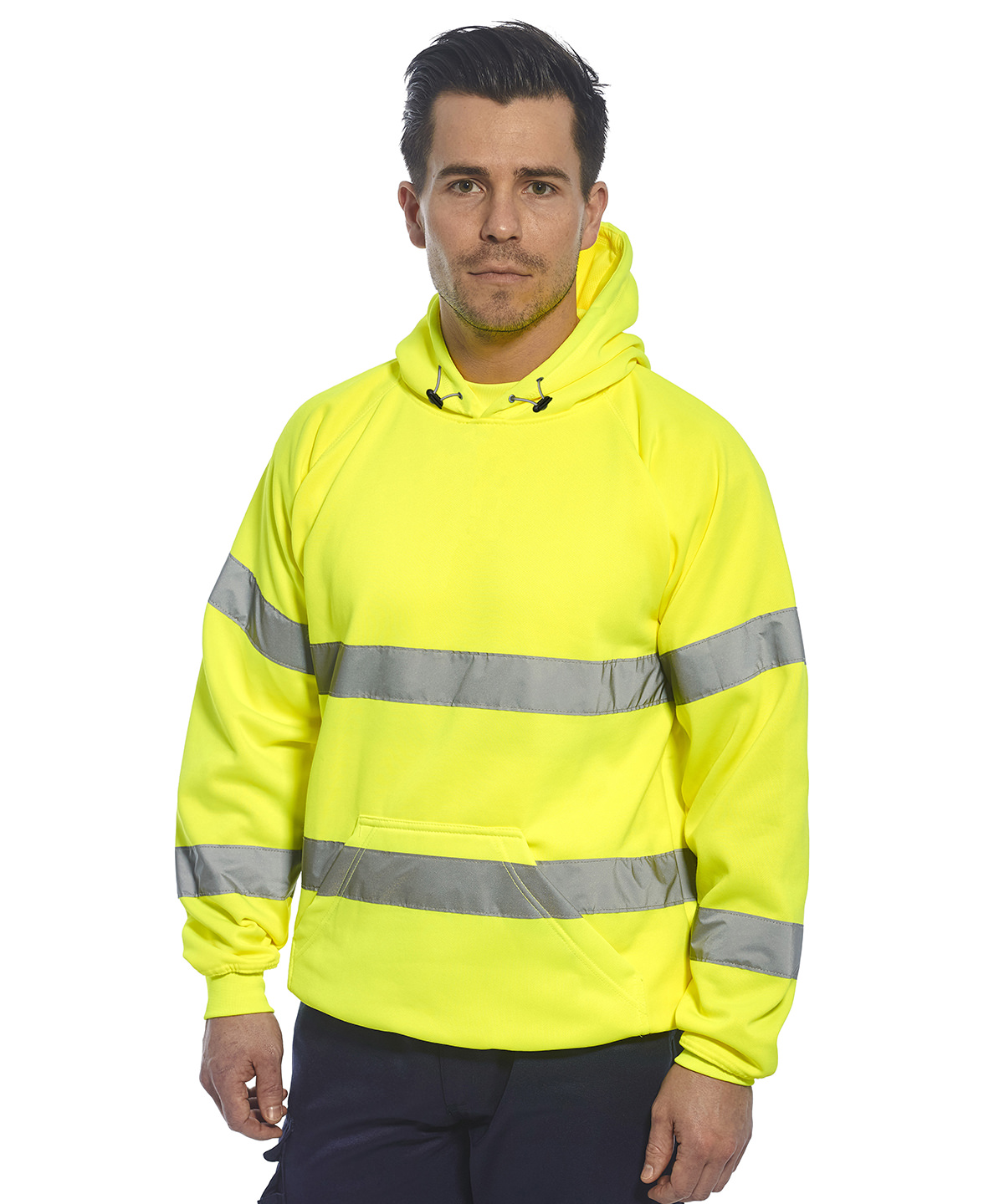 Picture of Hi-vis hooded sweatshirt (B304)