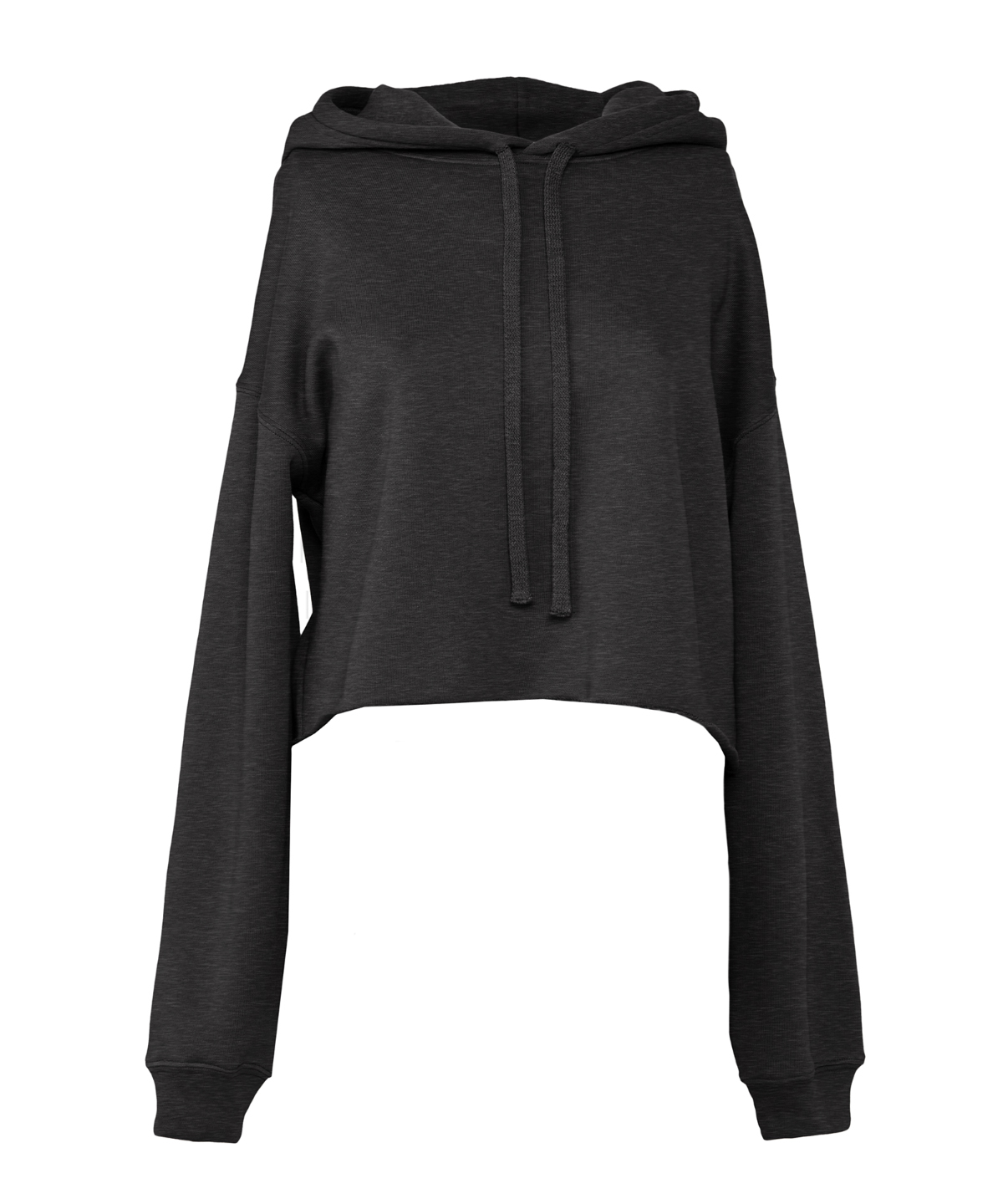 Women’s cropped fleece hoodie
