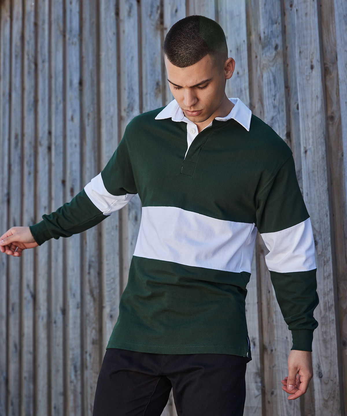 Picture of Panelled rugby shirt