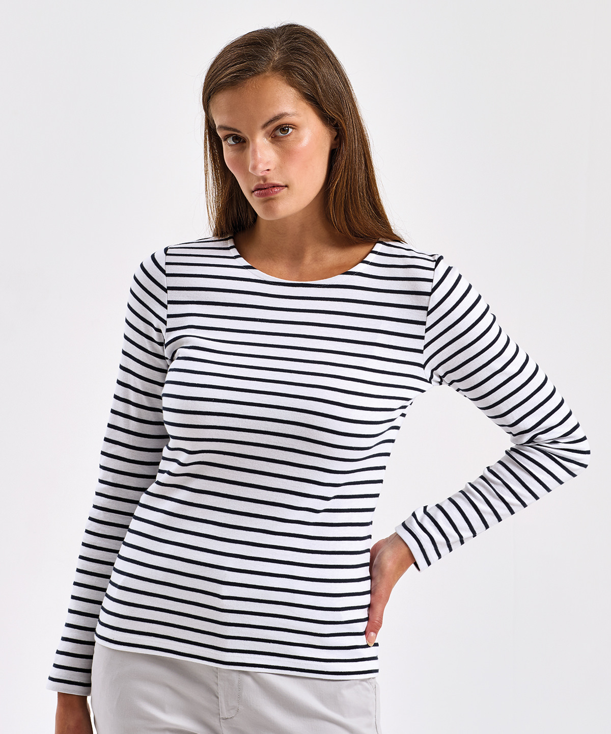 Women’s Marinière coastal long sleeve tee Women’s Marinière coastal long sleeve tee
