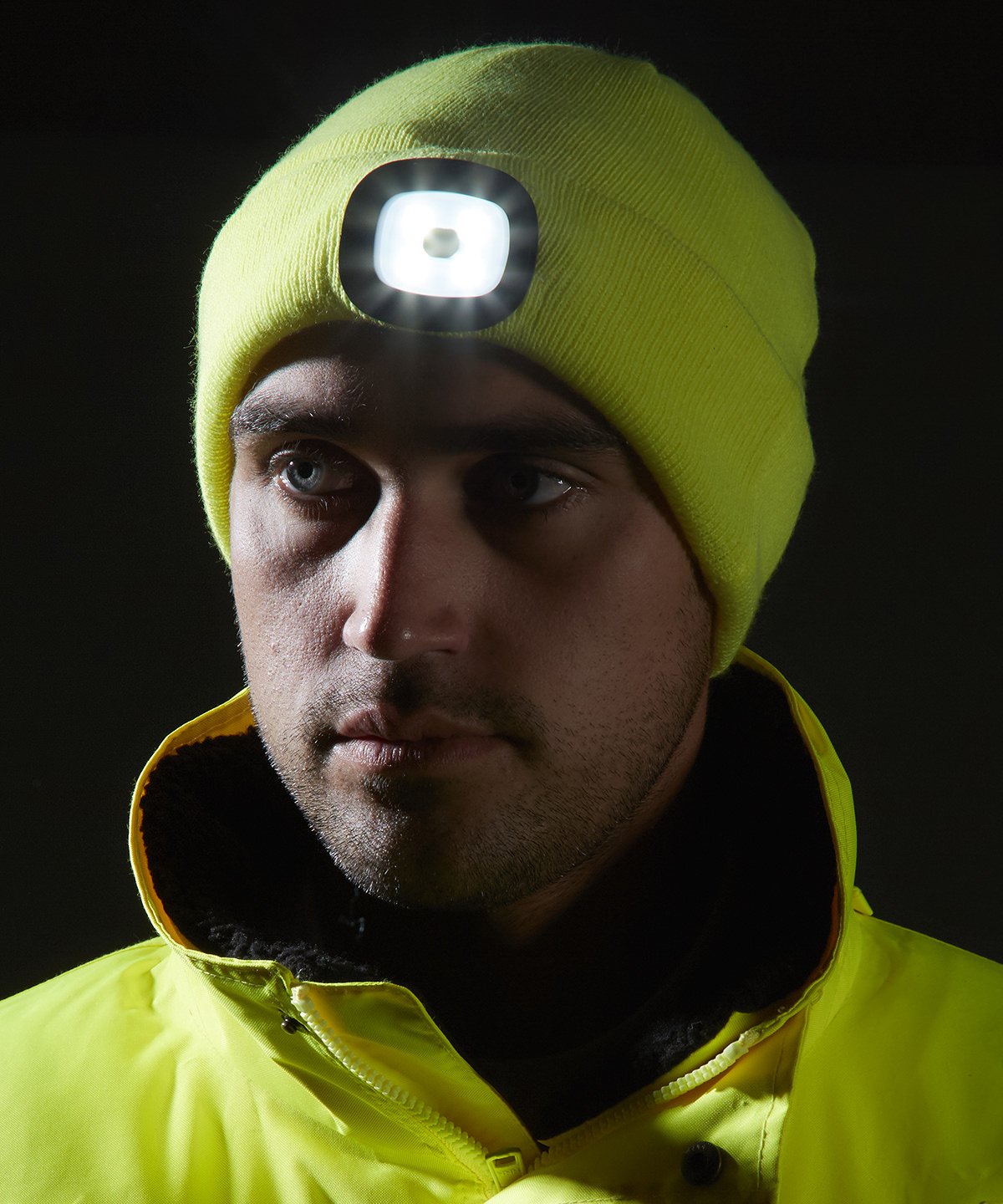 Picture of Beanie LED headlight USB rechargeable (B029)