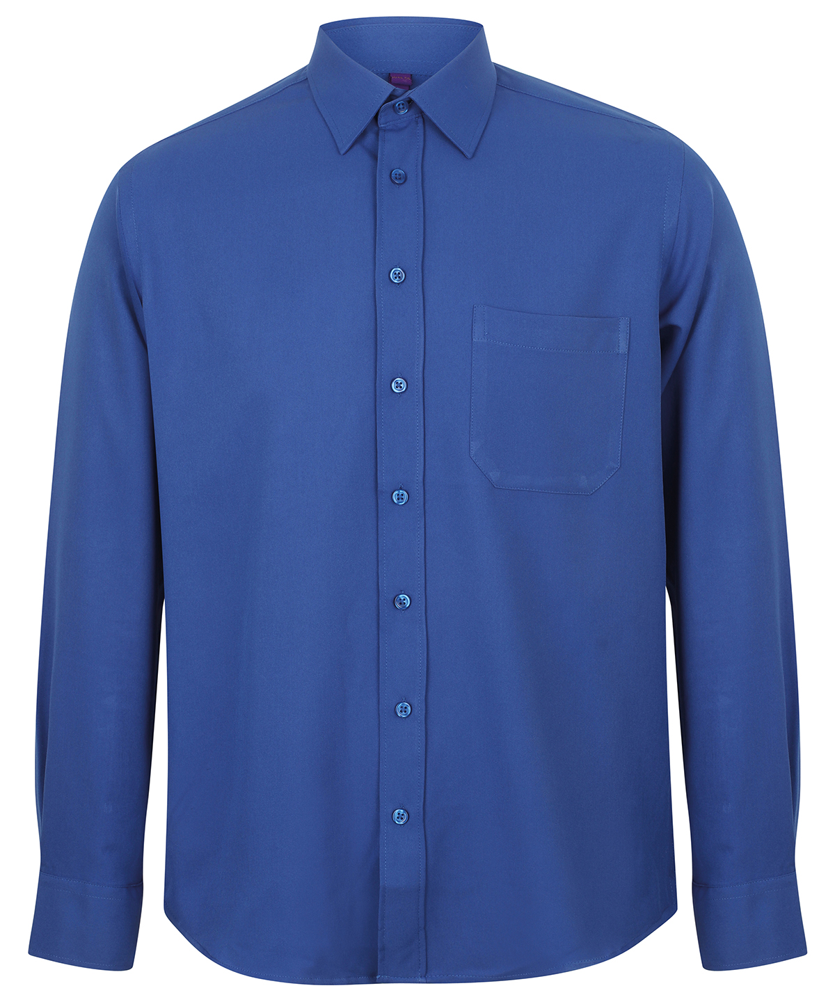 Wicking Antibacterial Long Sleeve Shirt Royal Size 2XLarge
