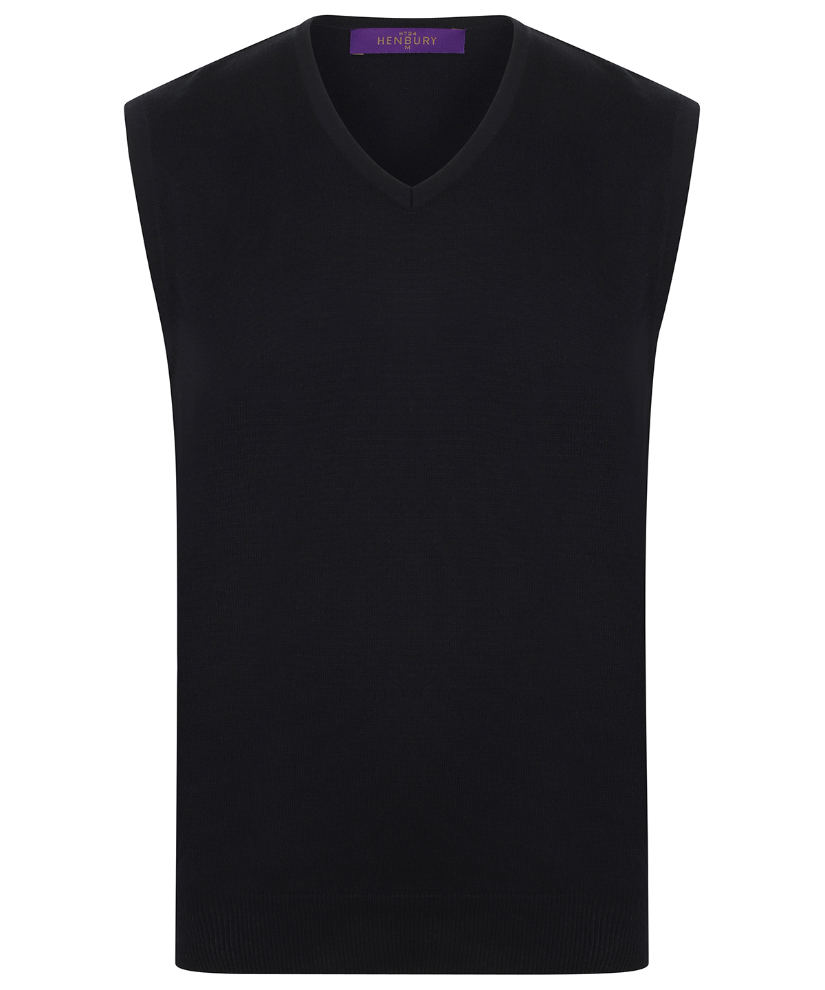 Sleeveless v-neck jumper