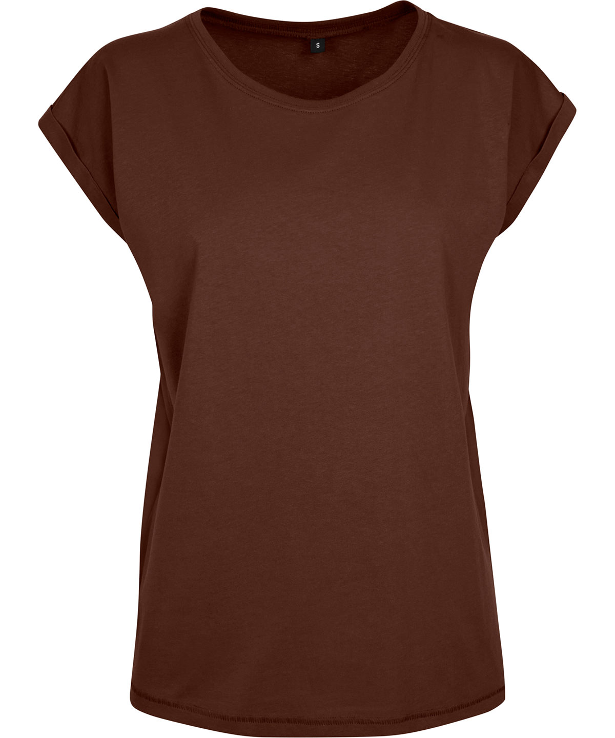 Women's extended shoulder tee image 4
