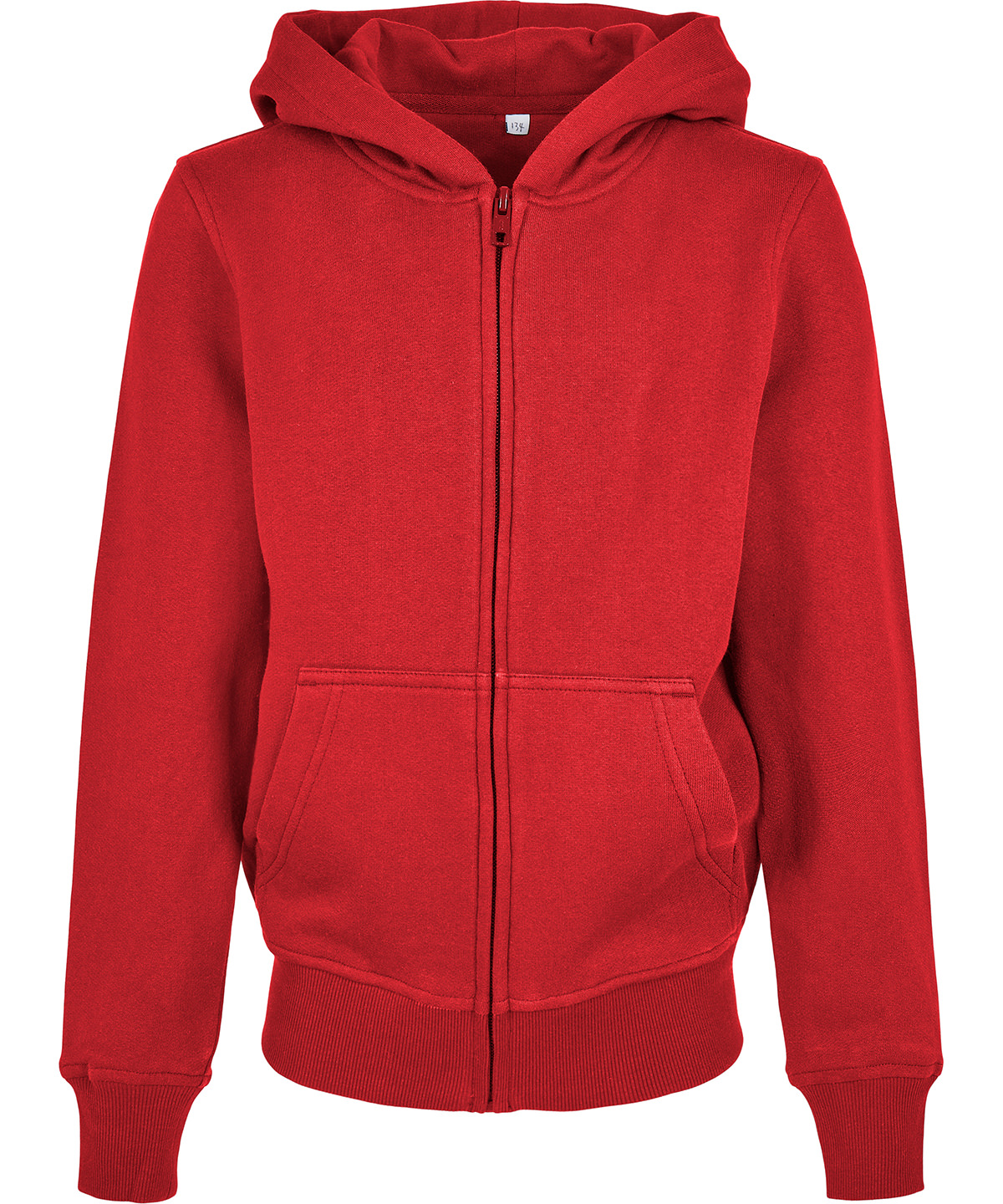 Organic kids basic zip hoodie image 3