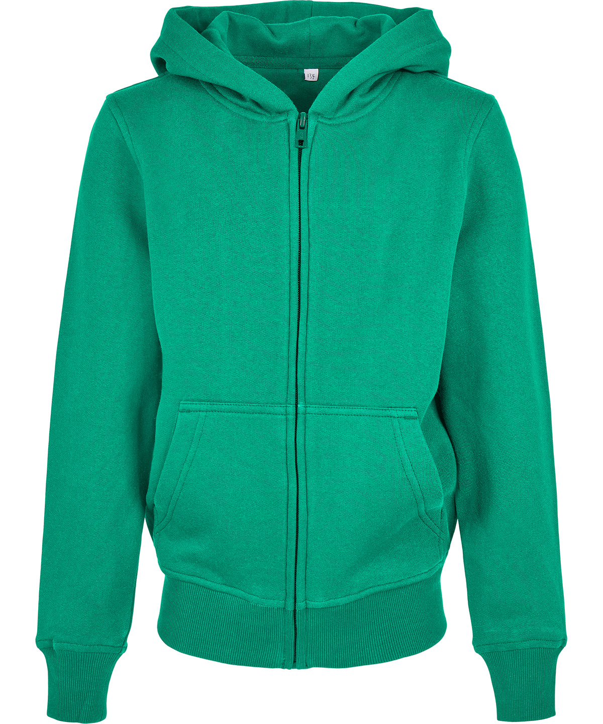 Organic kids basic zip hoodie image 4