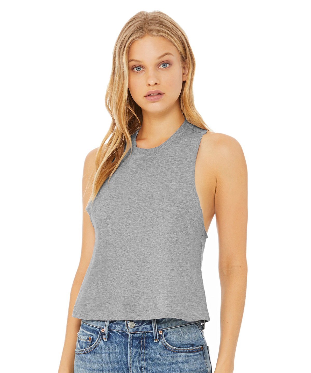 Picture of Women's racerback cropped tank