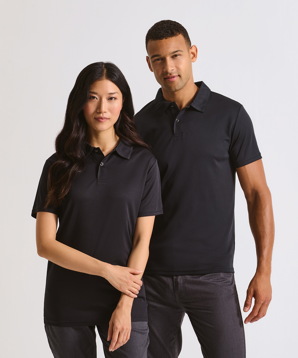 Coolchecker(R) studded polo