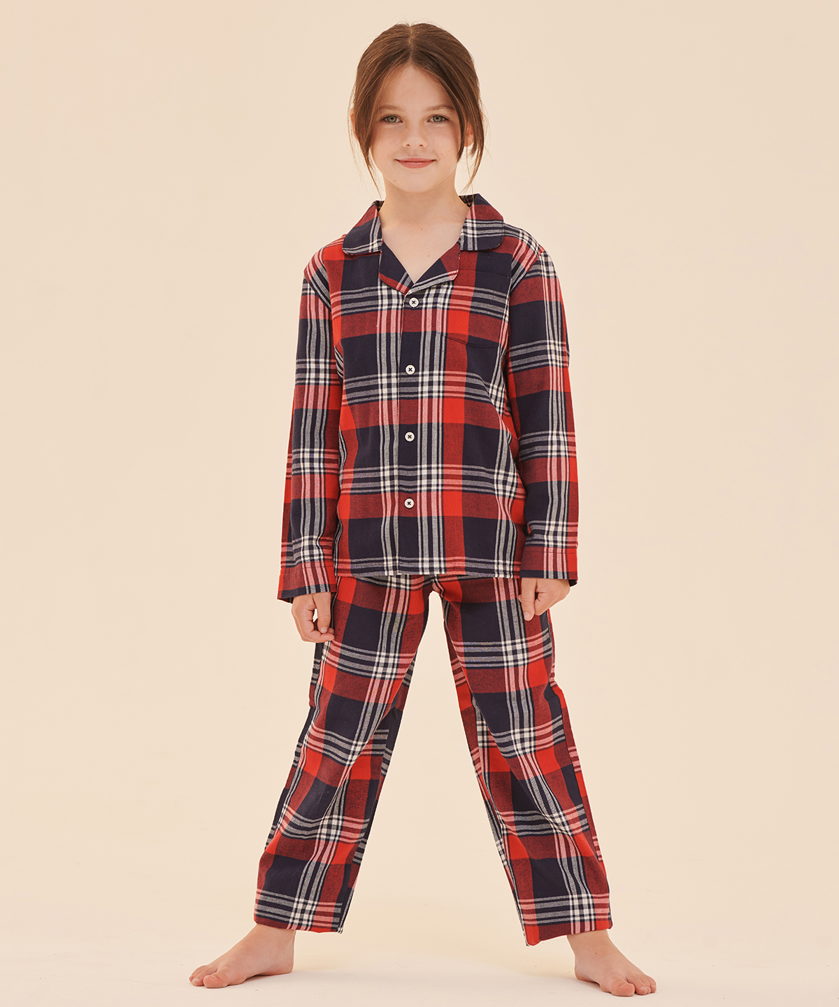 Picture of Kids tartan lounge set