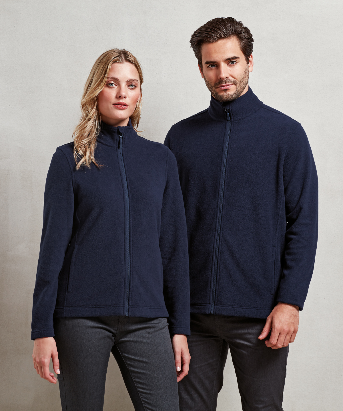‘Recyclight’ full-zip microfleece