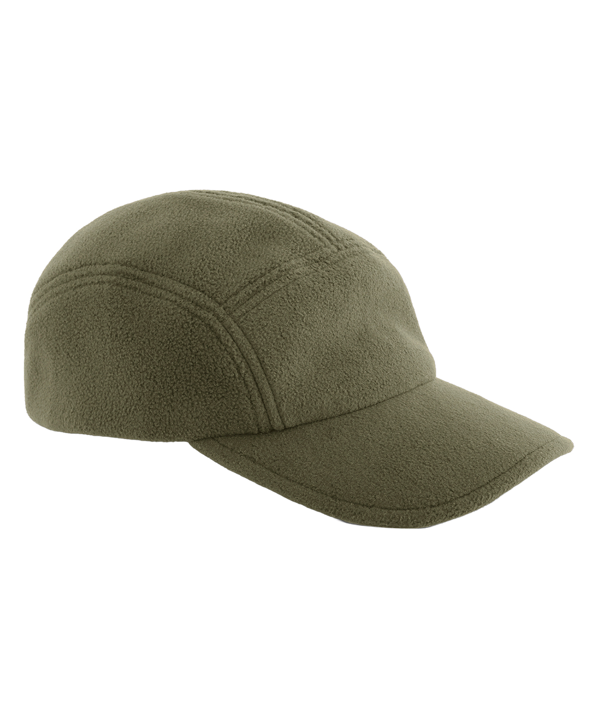 Beechfield Recycled Fleece 5-panel Cap B254R in Olive Green