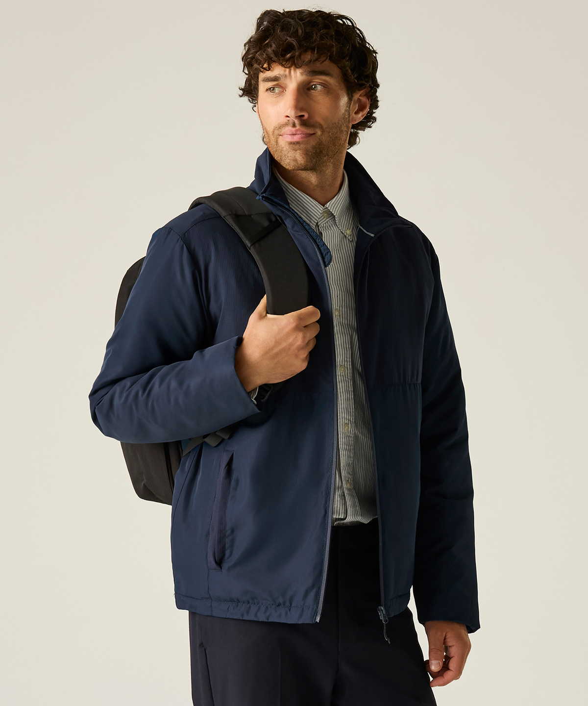 Recycle.me thermal jacket worn