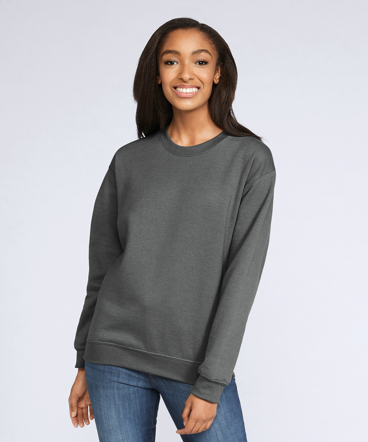 Picture of Softstyle™ midweight fleece adult crew neck