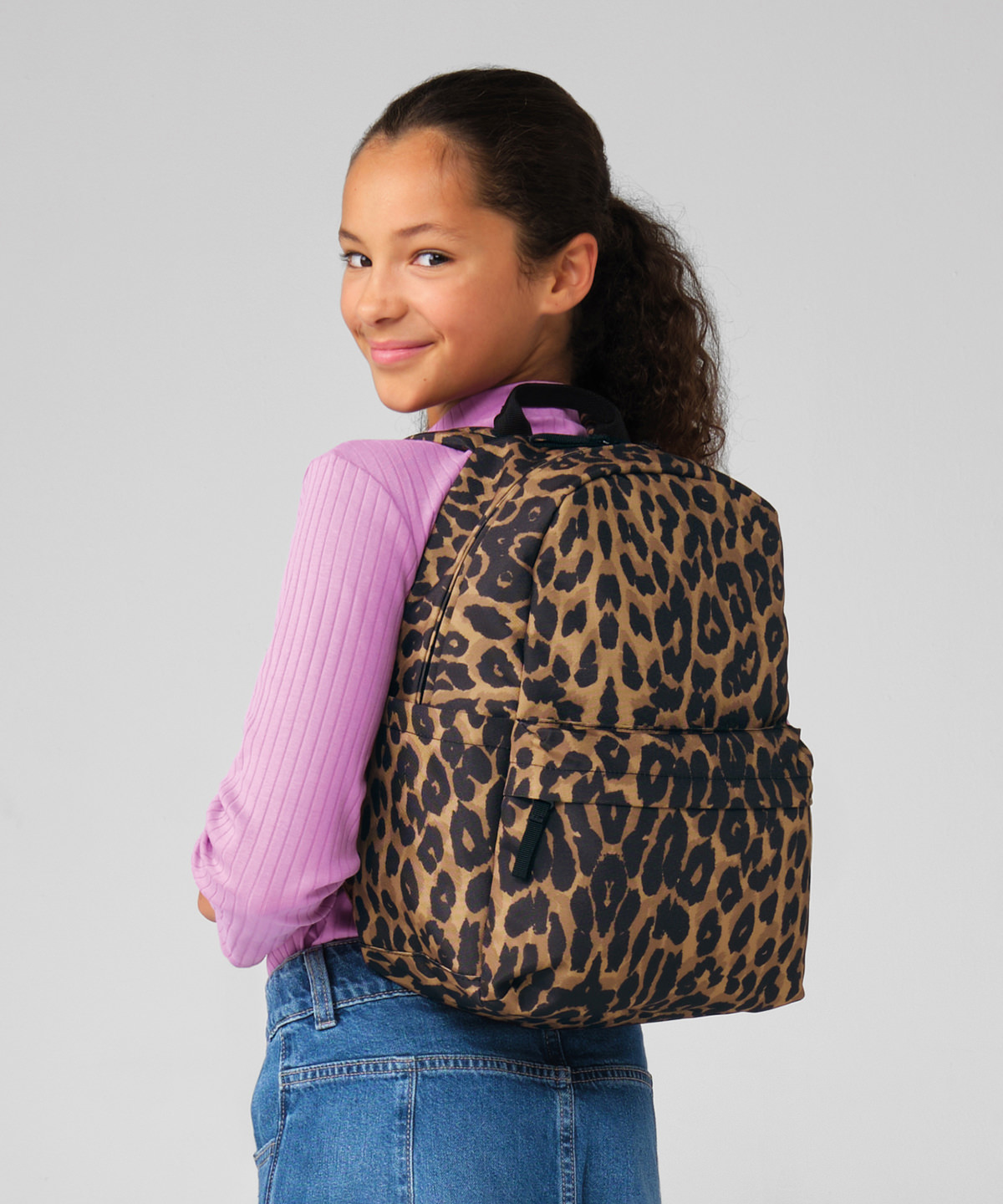 Leopard print mini backpack Leopard print mini backpack