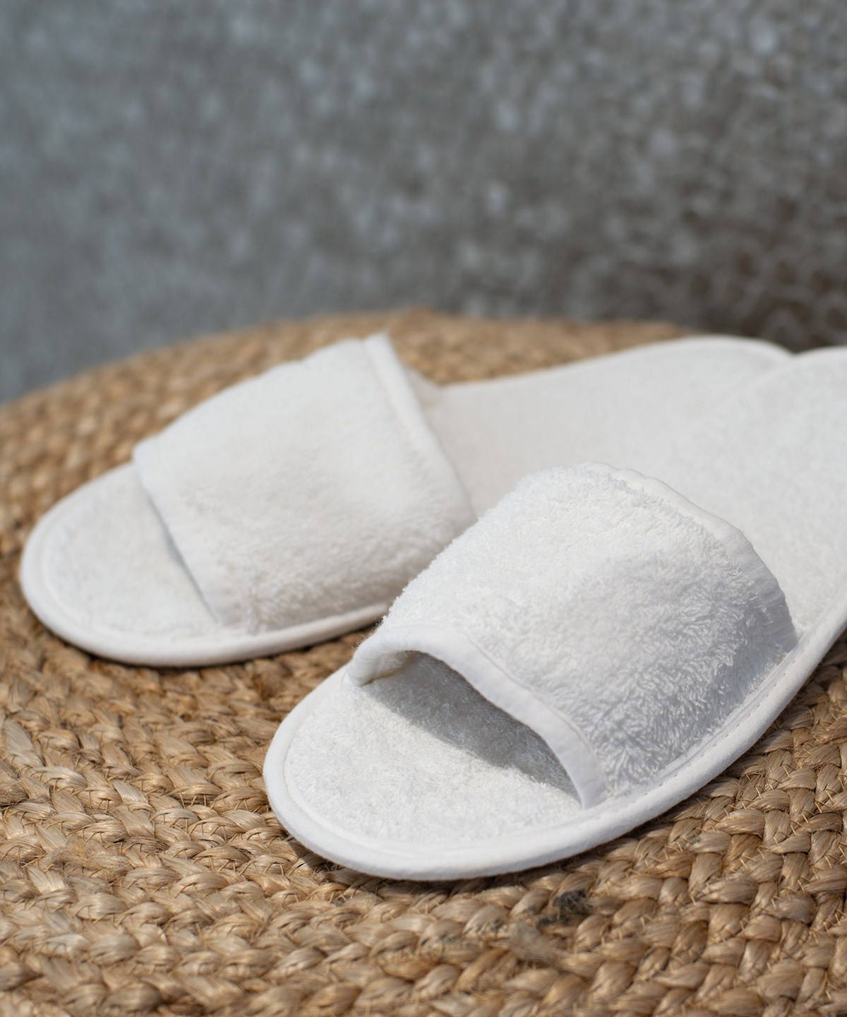 Classic terry slippers (open-toe) Classic terry slippers (open-toe)