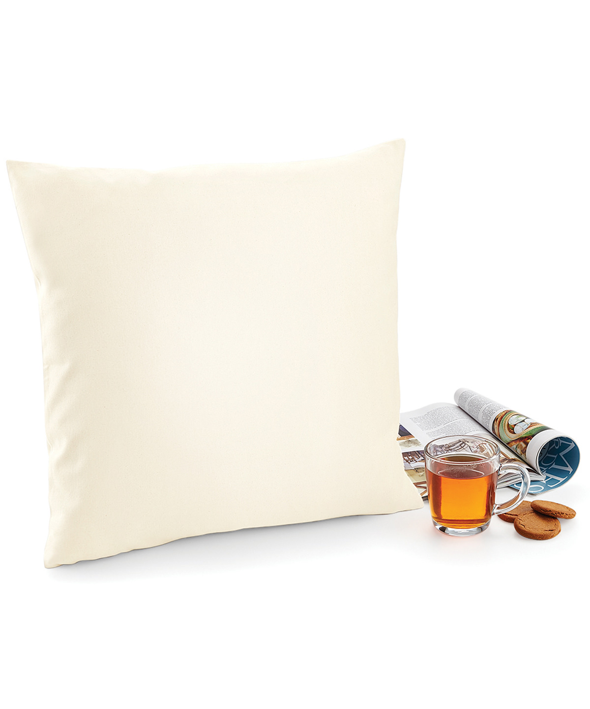 Fairtrade cotton canvas cushion cover