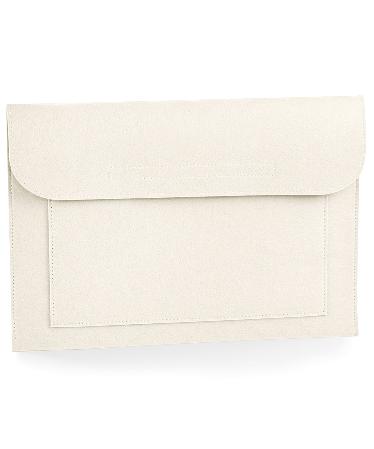 Felt laptop/document slip - Soft White - One size