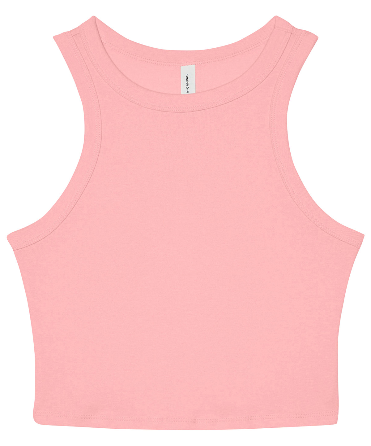 Women’s micro rib racer tank image 6