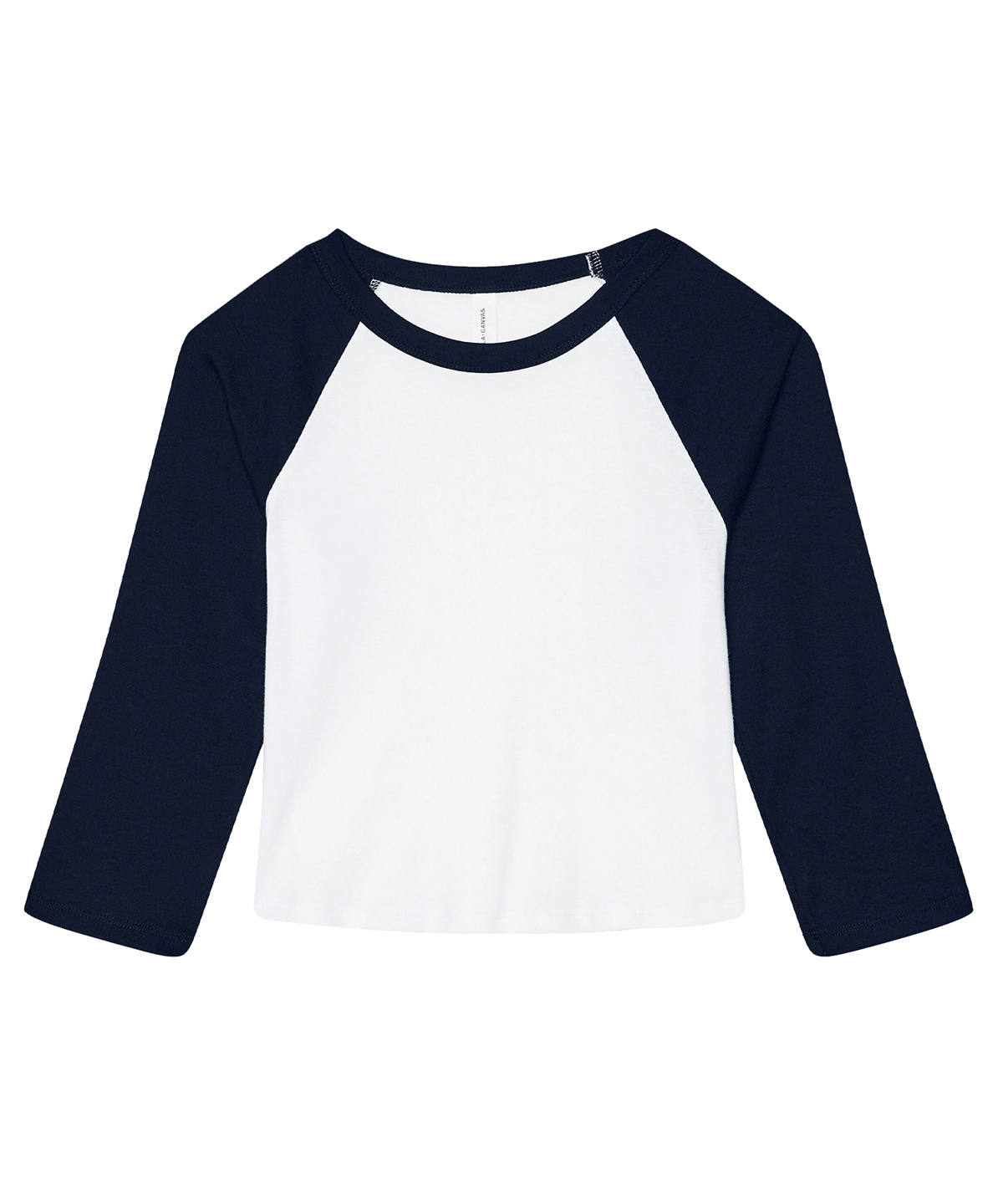 Women’s micro rib 3/4 raglan baby t-shirt image 6