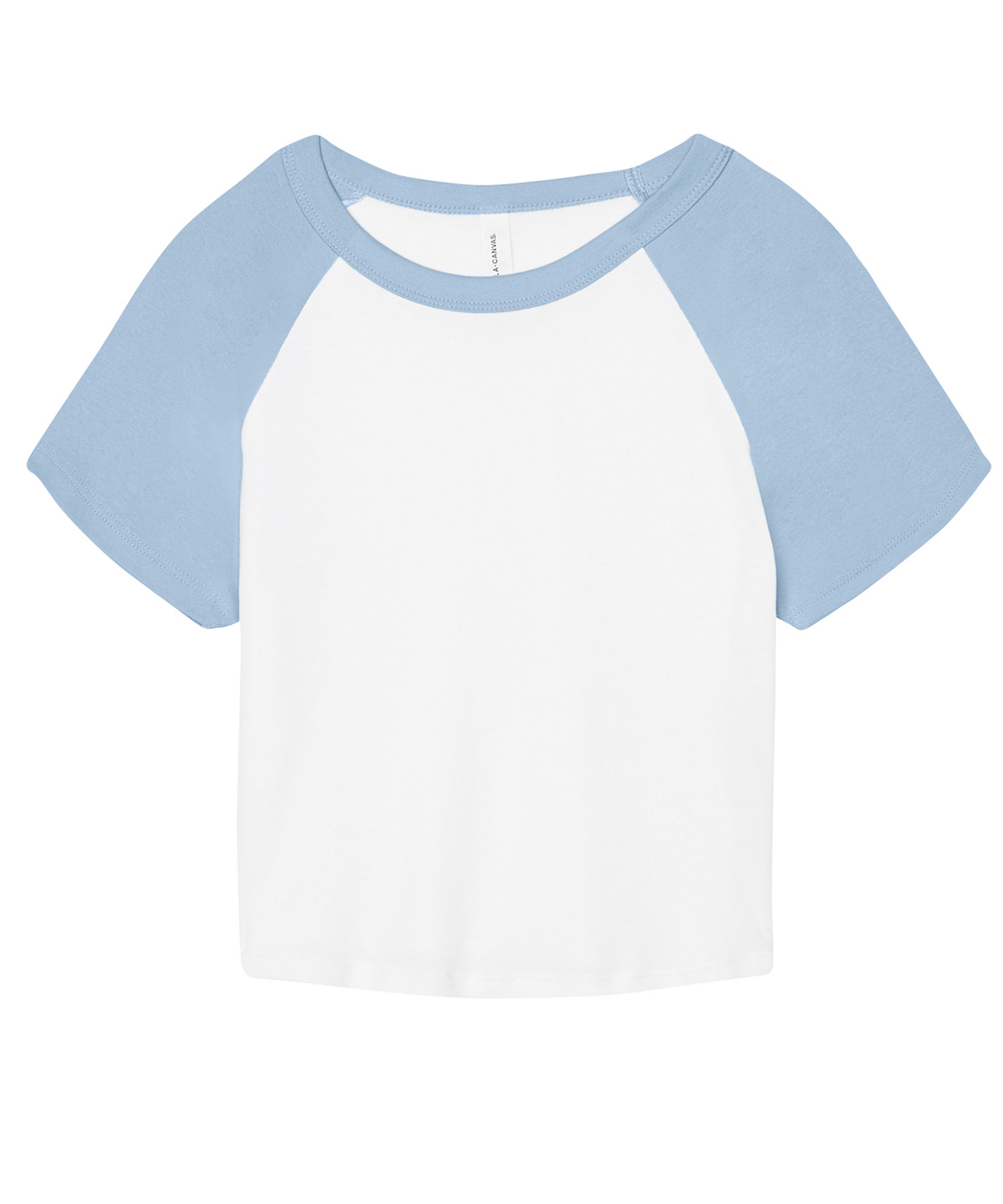 Women’s micro rib raglan baby t-shirt image 4