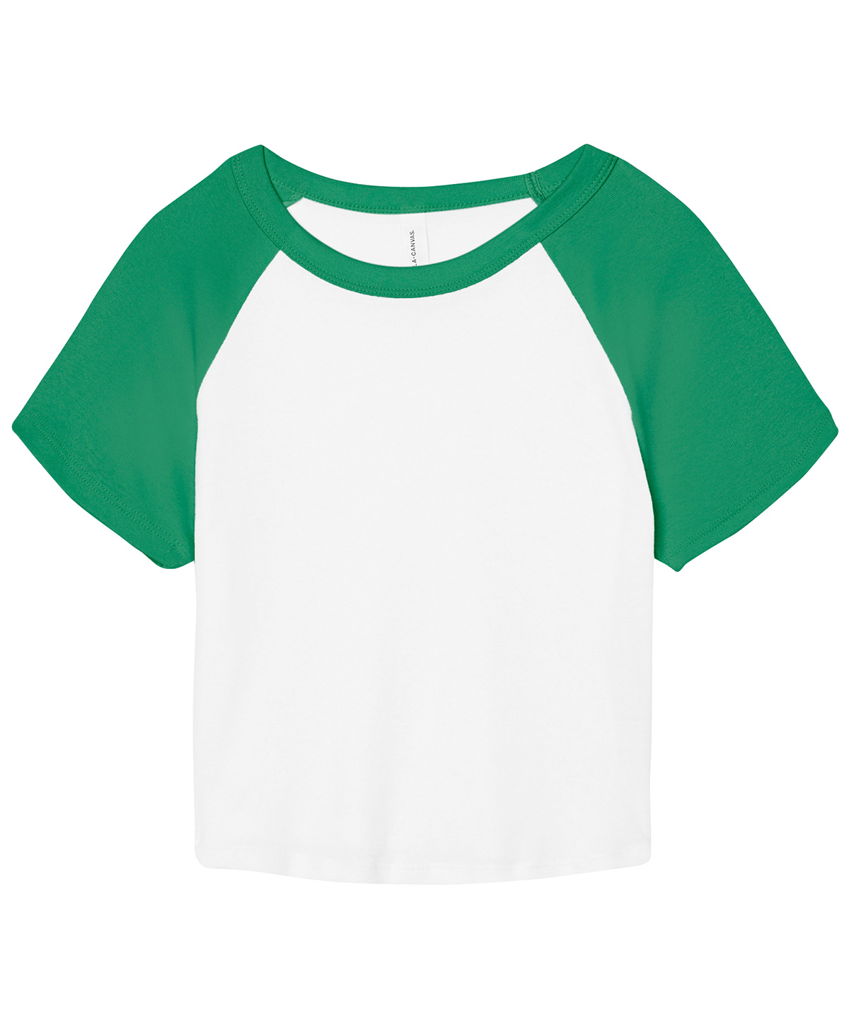 Women’s micro rib raglan baby t-shirt image 5
