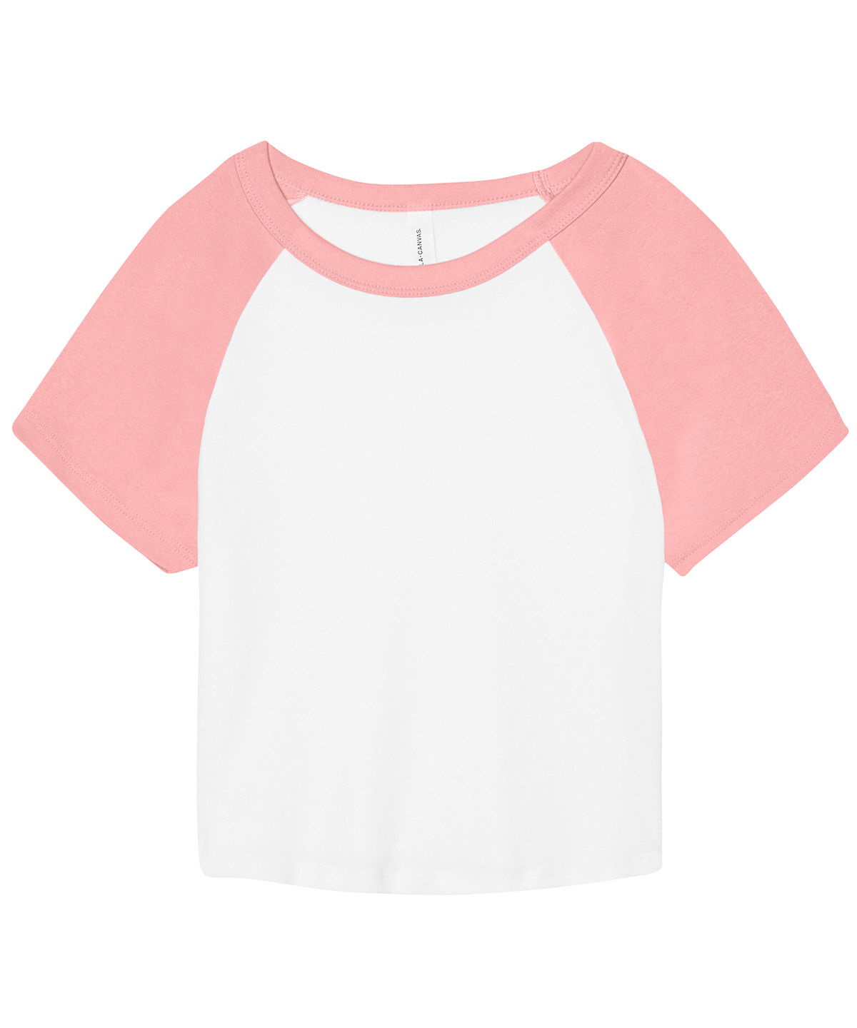 Women’s micro rib raglan baby t-shirt image 7