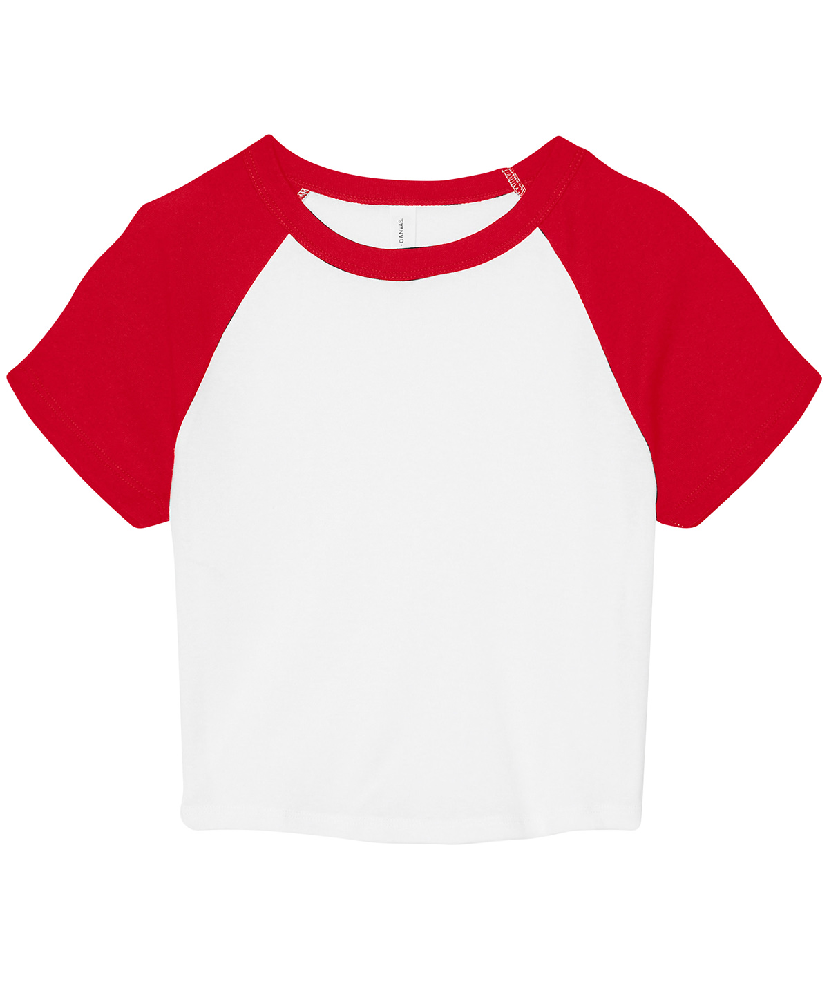 Women’s micro rib raglan baby t-shirt image 8