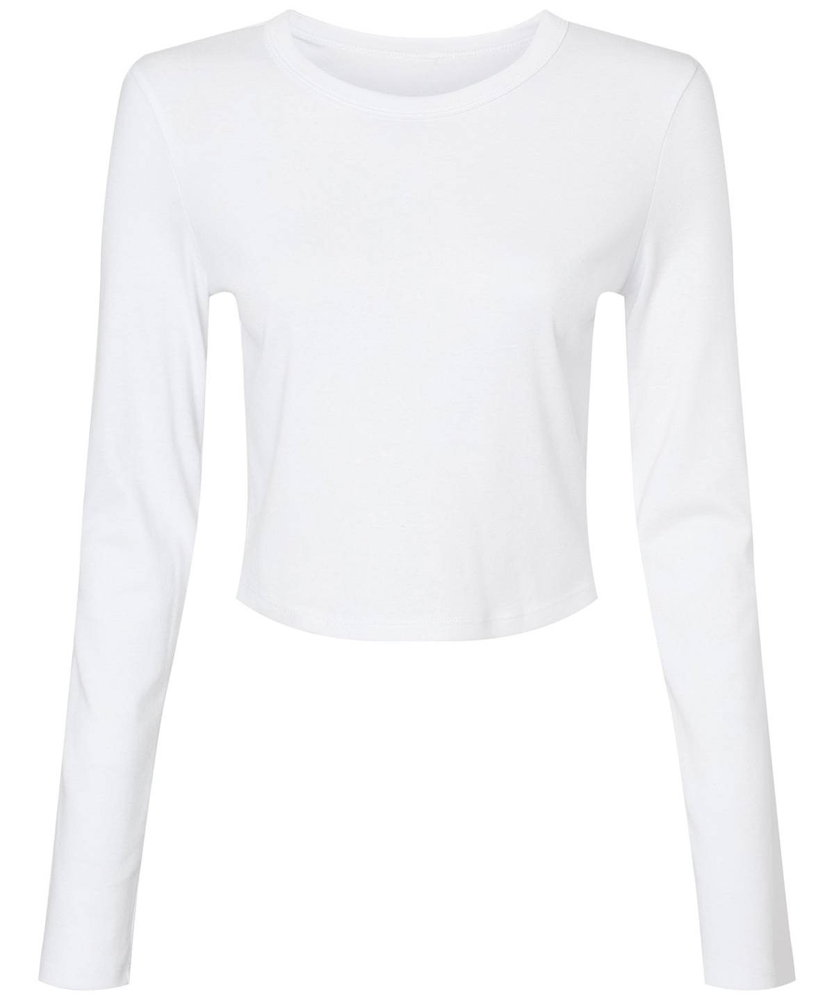 Women’s micro rib long sleeve baby t-shirt image 6