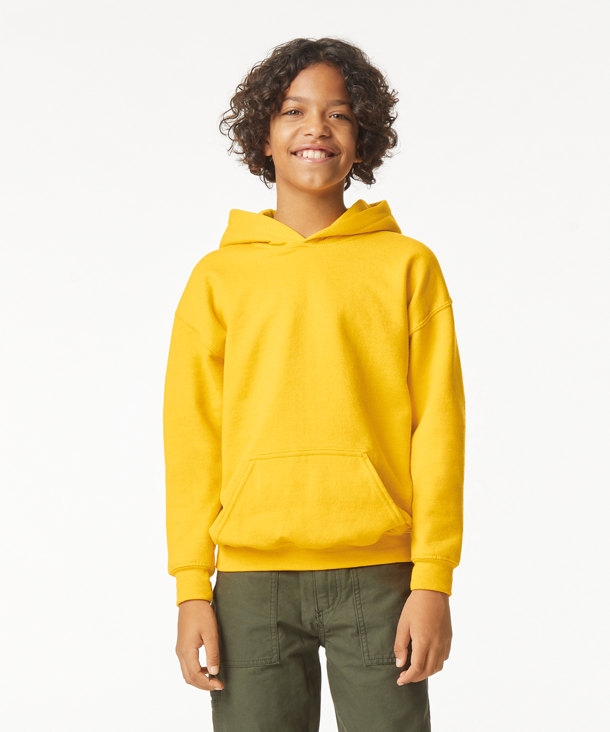 Picture of Softstyle™ midweight fleece youth hoodie