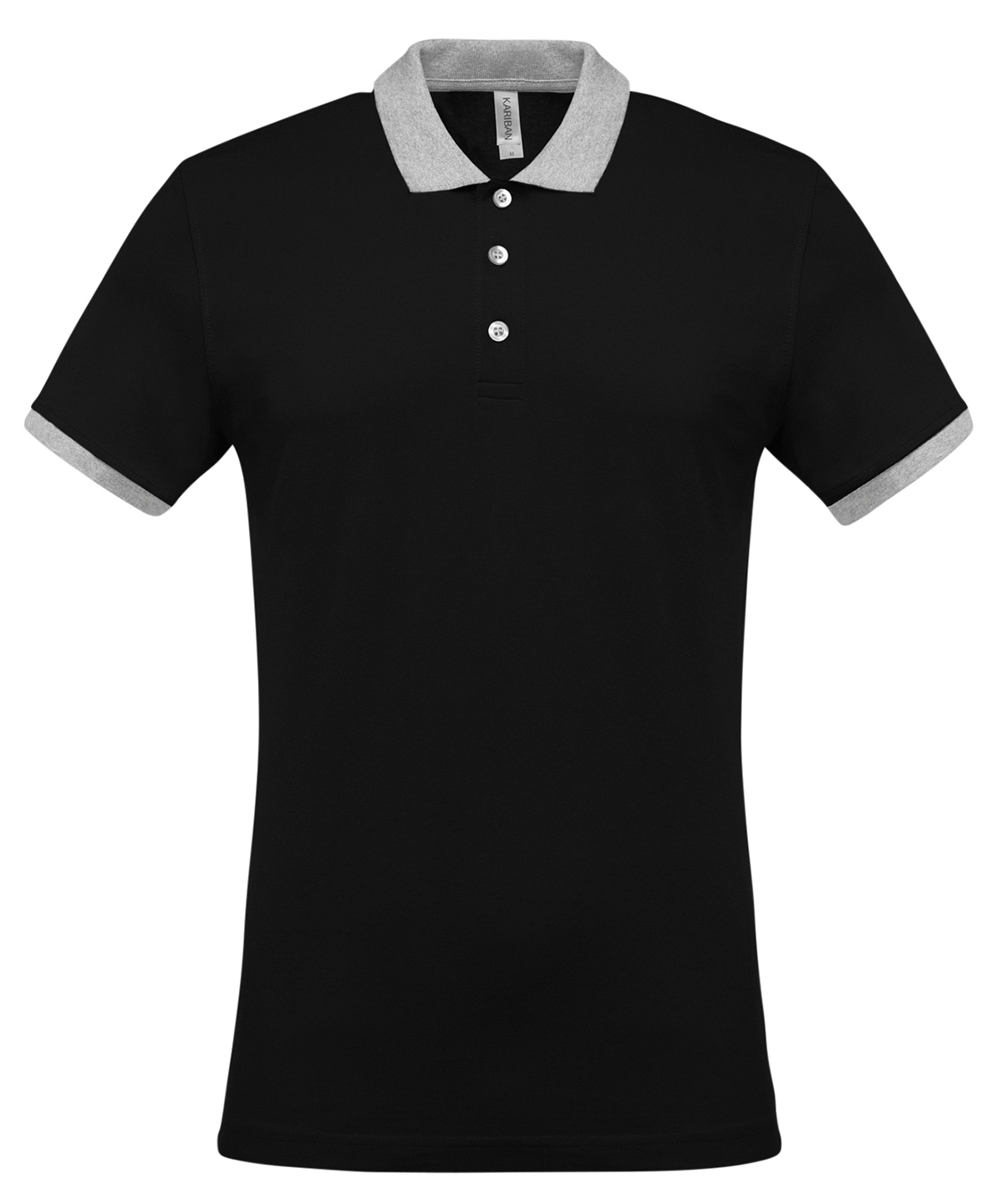 Two-tone piqué polo shirt Two-tone piqué polo shirt