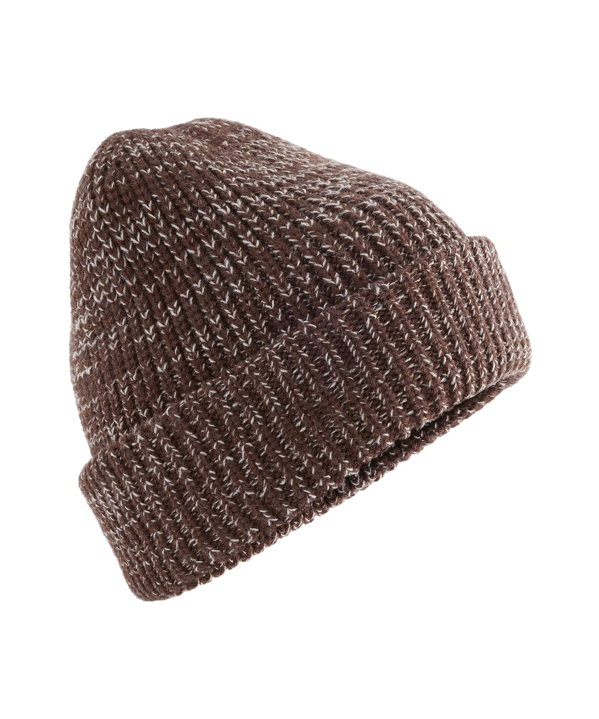 Beechfield Campfire Beanie B328 in Brown Speck