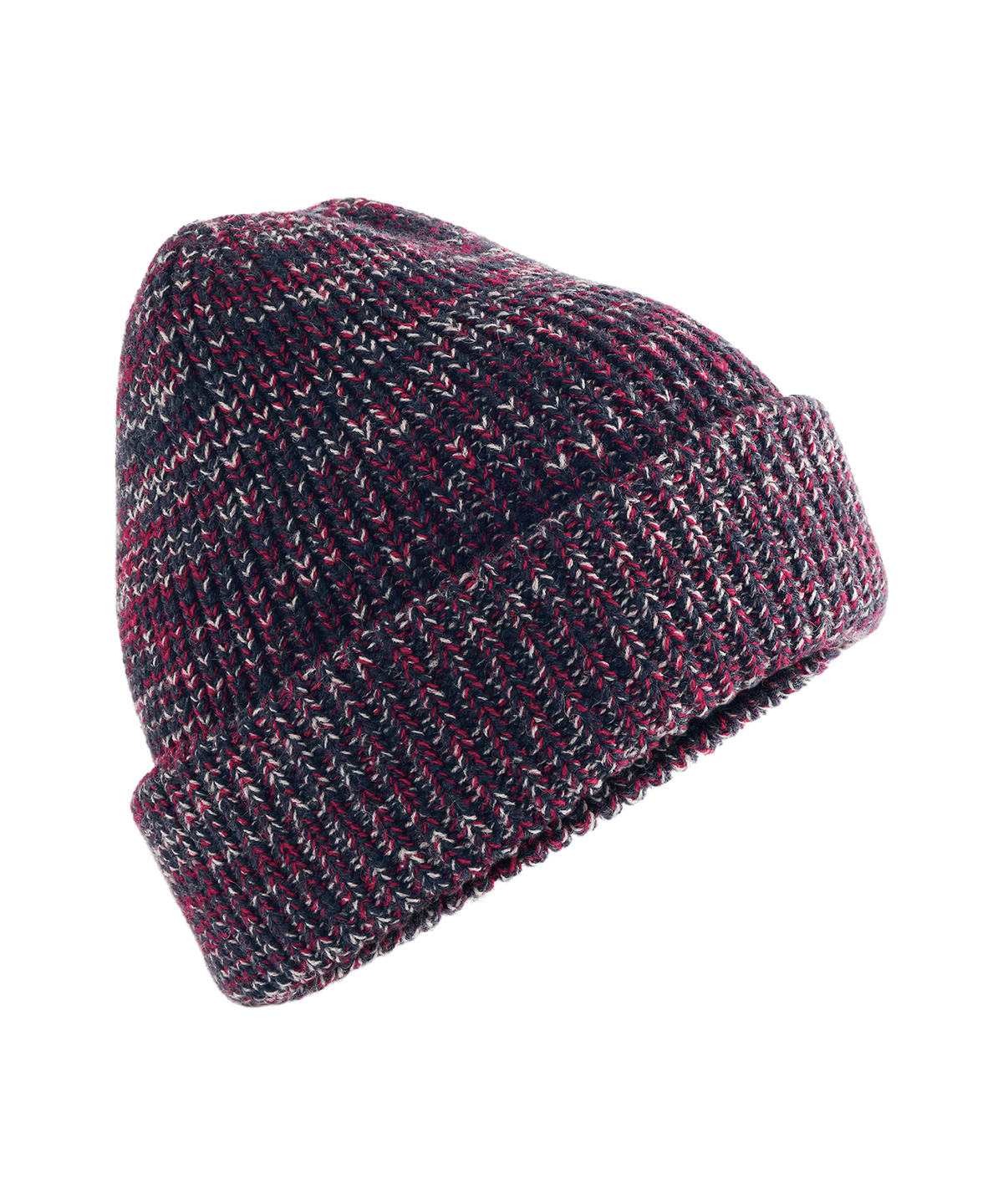 Beechfield Campfire Beanie B328 in Navy Speck