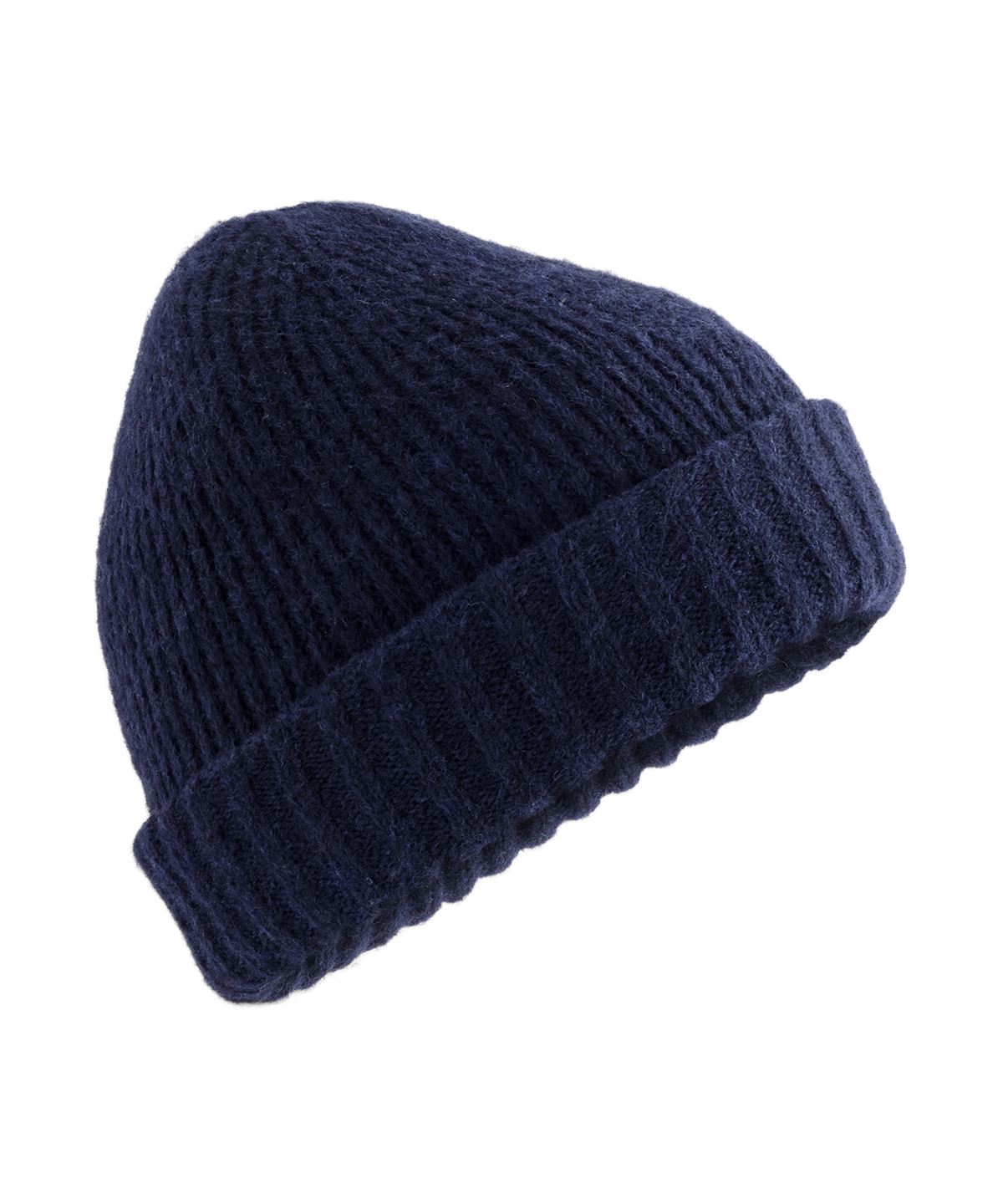 Beechfield Stonefell Beanie B389 in Navy Marl