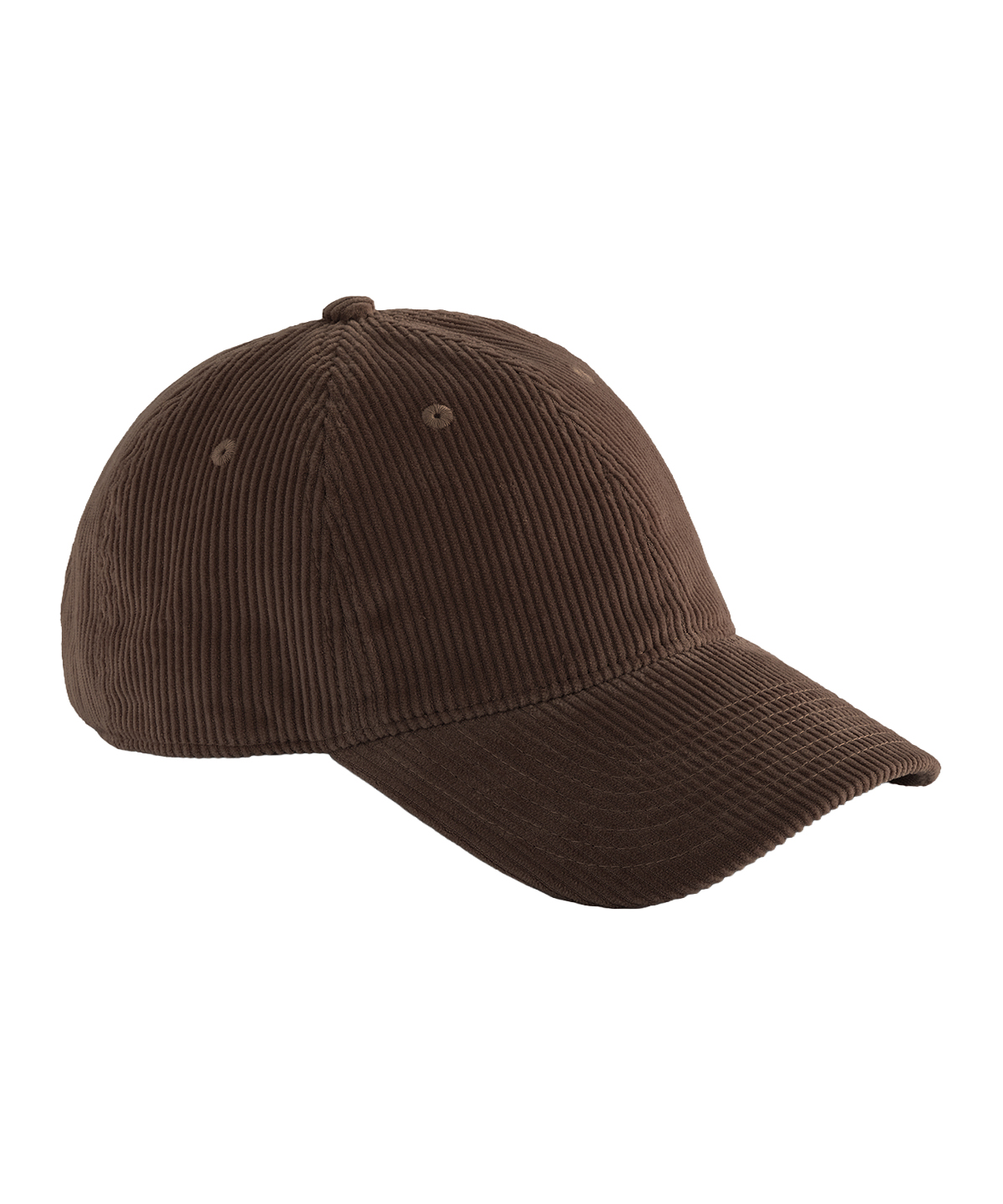 Beechfield Corduroy Dad Cap B692 in Brown