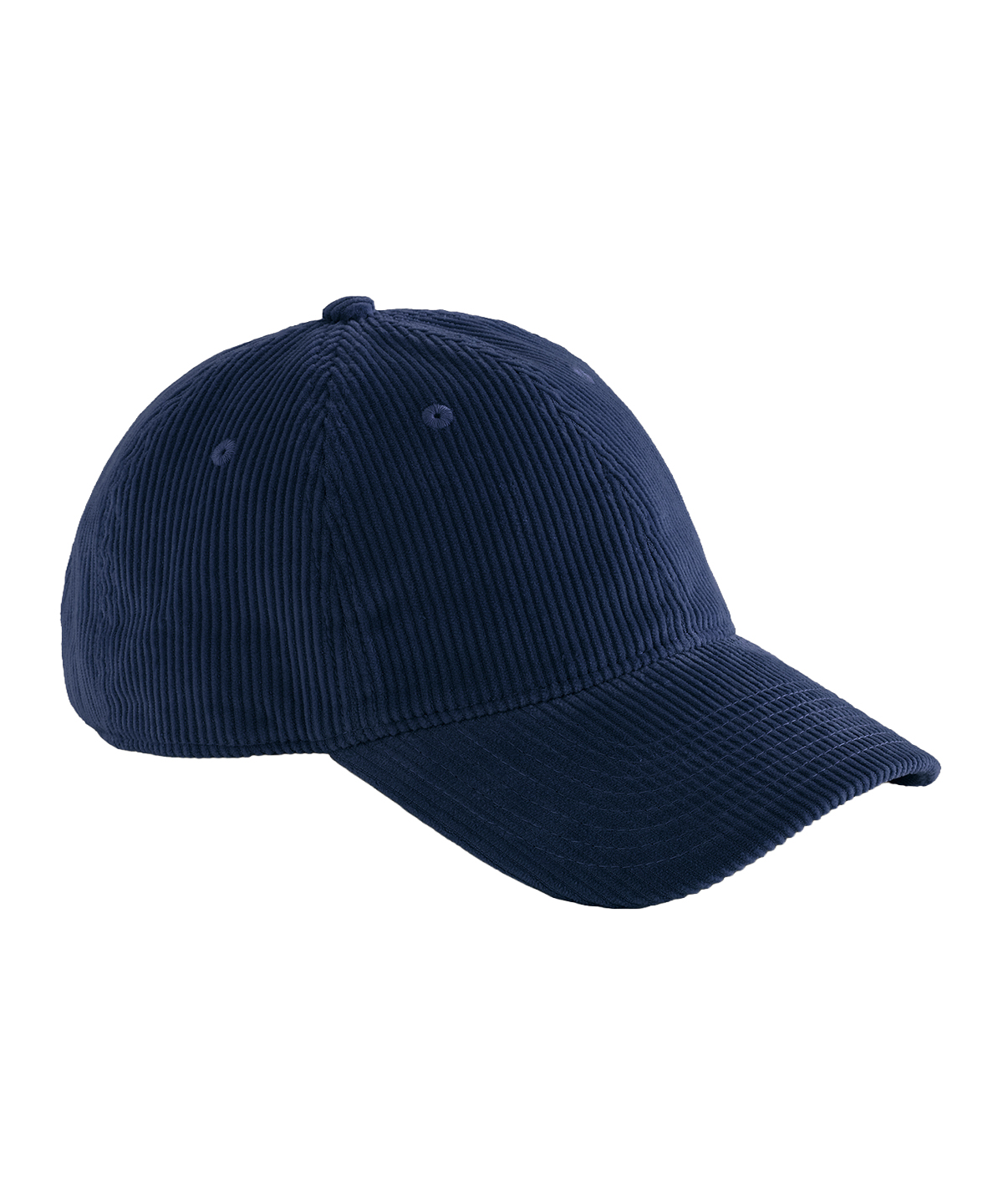 Beechfield Corduroy Dad Cap B692 in Navy