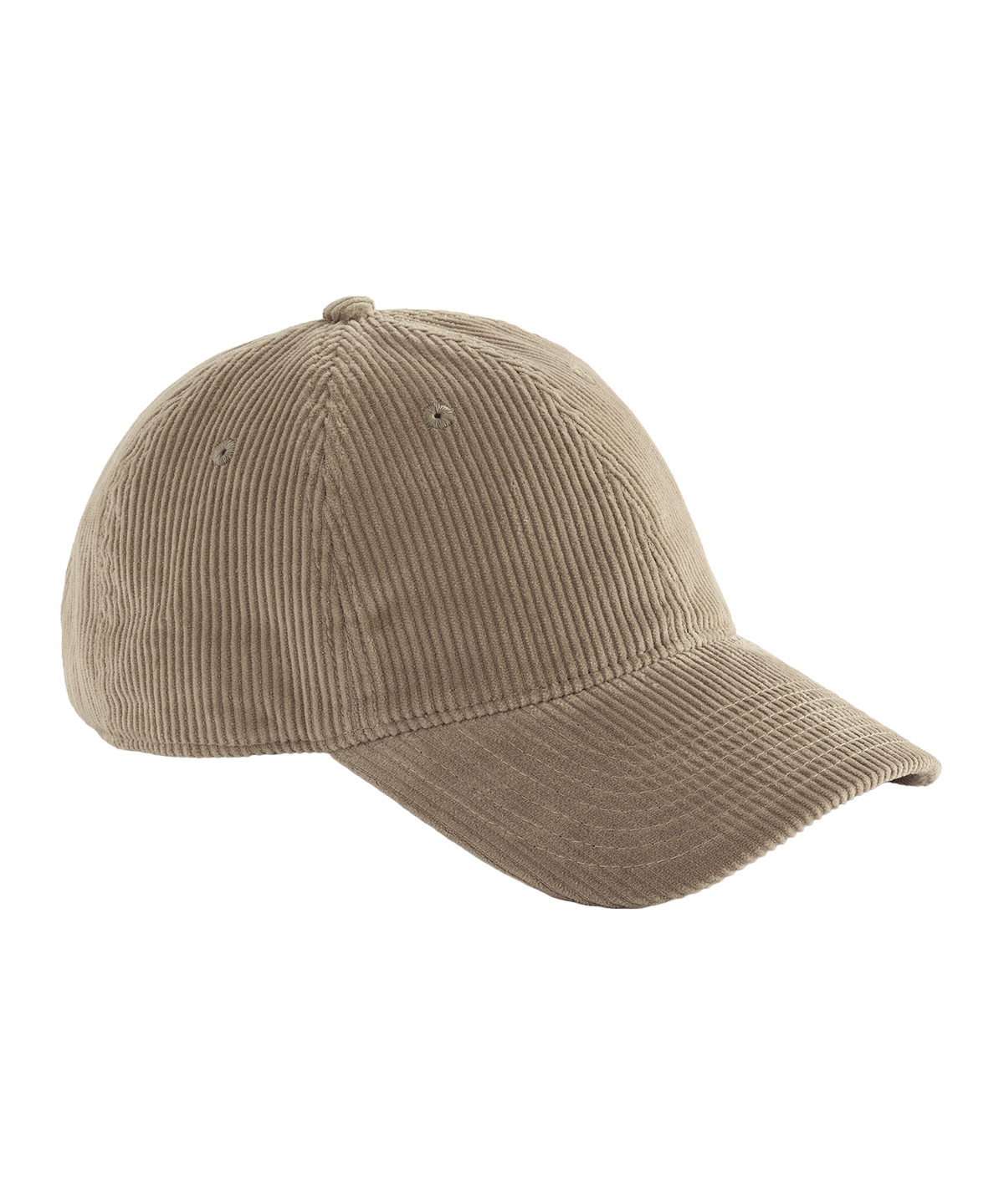Beechfield Corduroy Dad Cap B692 in Sand