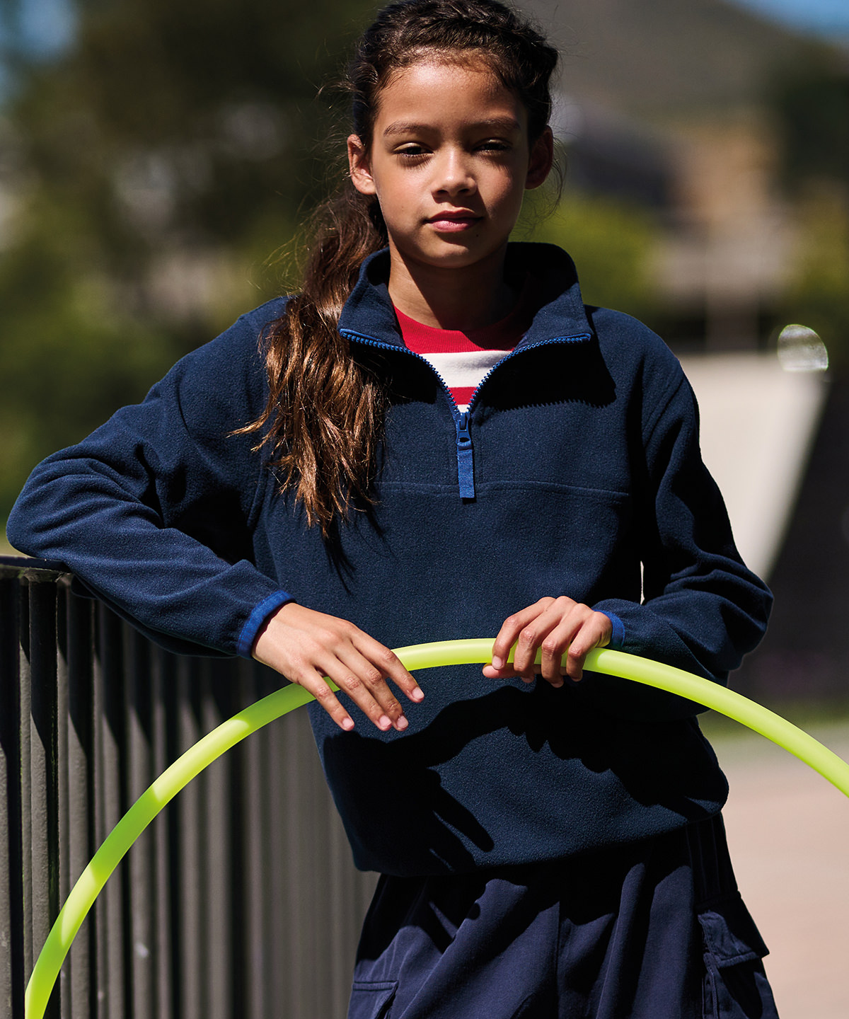 Kids half-zip microfleece Kids half-zip microfleece