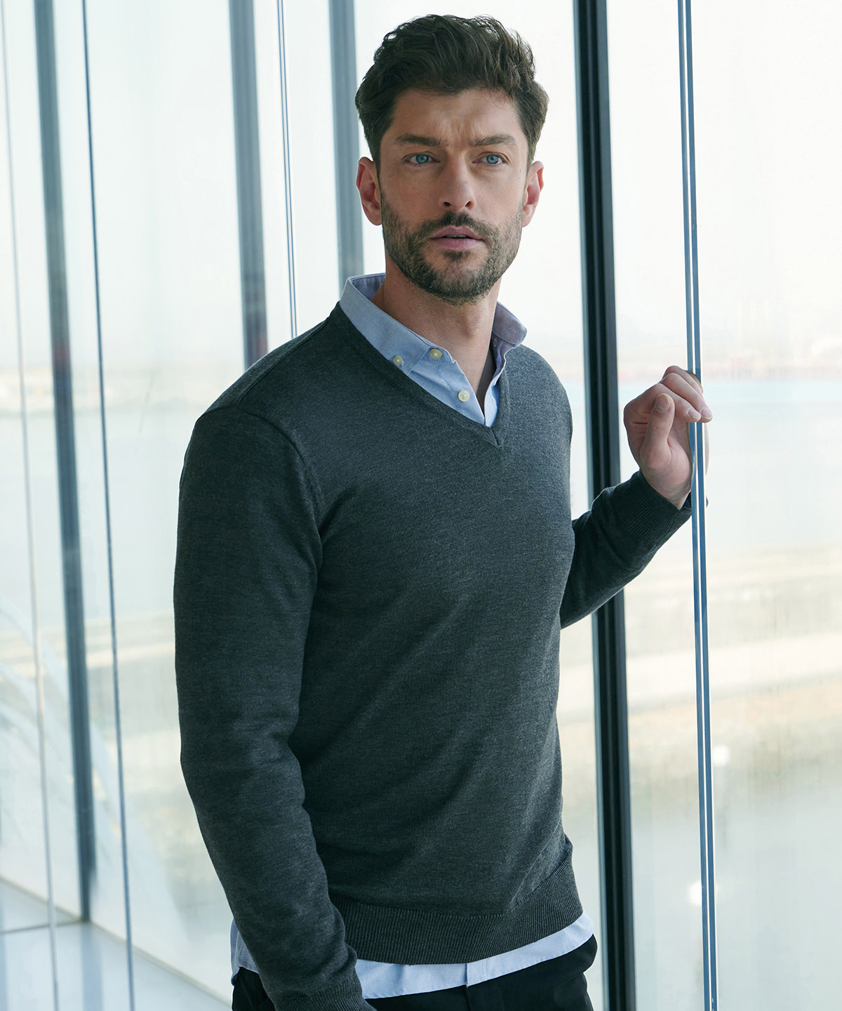 12 gauge v-neck jumper 12 gauge v-neck jumper