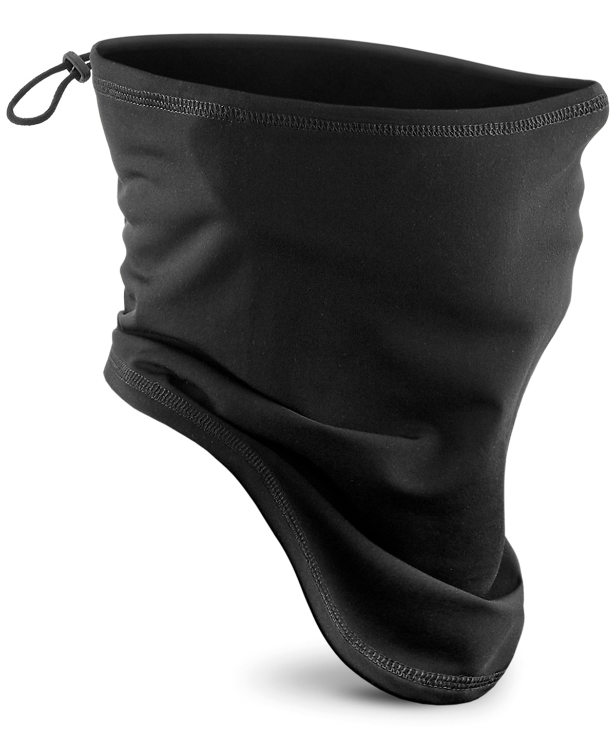 Junior Softshell Sports Tech Neck Warmer Black Size One Size
