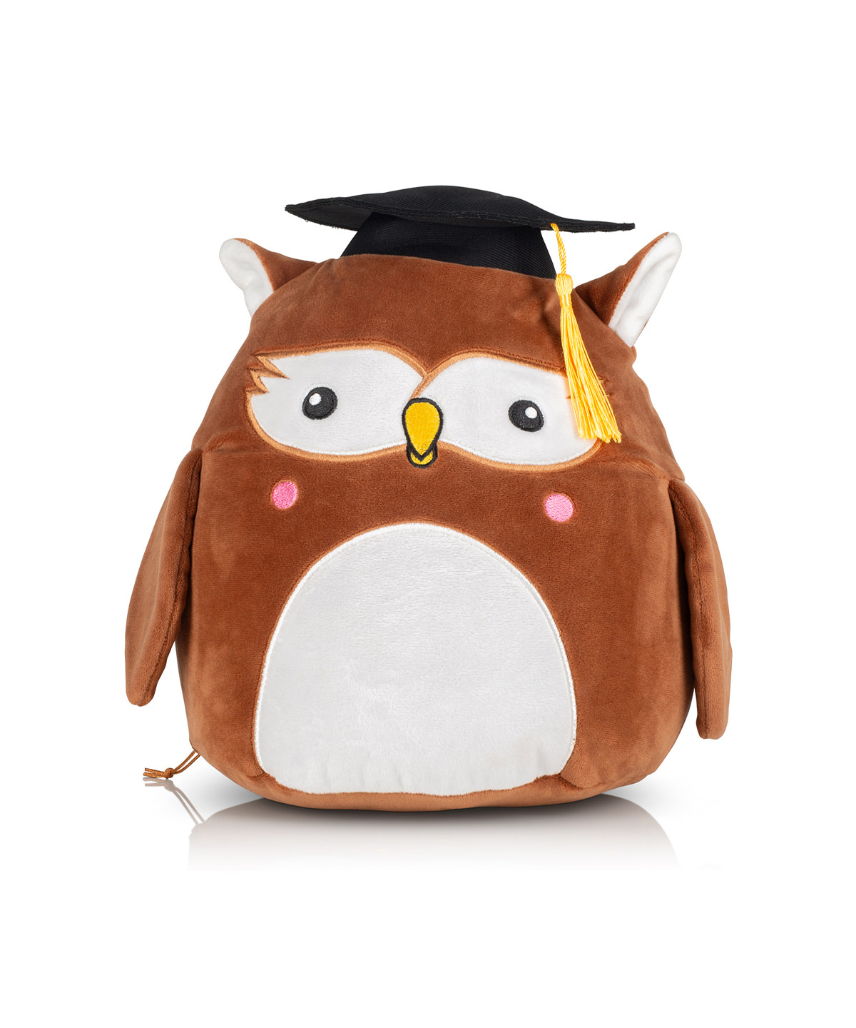 Squidgy’s by Mumbles - Dark Brown Wise Owl - L