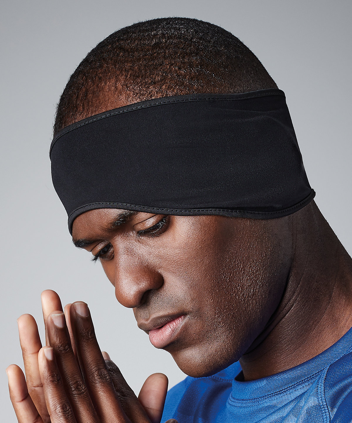 Softshell sports tech headband