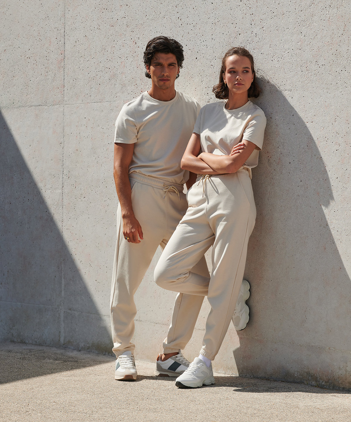 Unisex sustainable fashion cuffed joggers Unisex sustainable fashion cuffed joggers